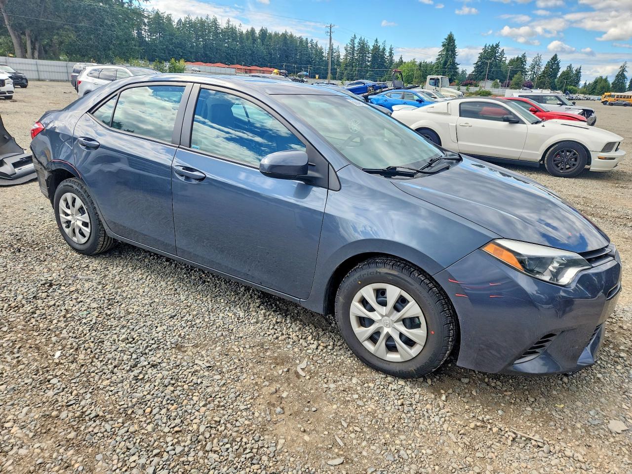 2015 Toyota Corolla Le Eco Blue vin: 2T1BPRHE4FC328528