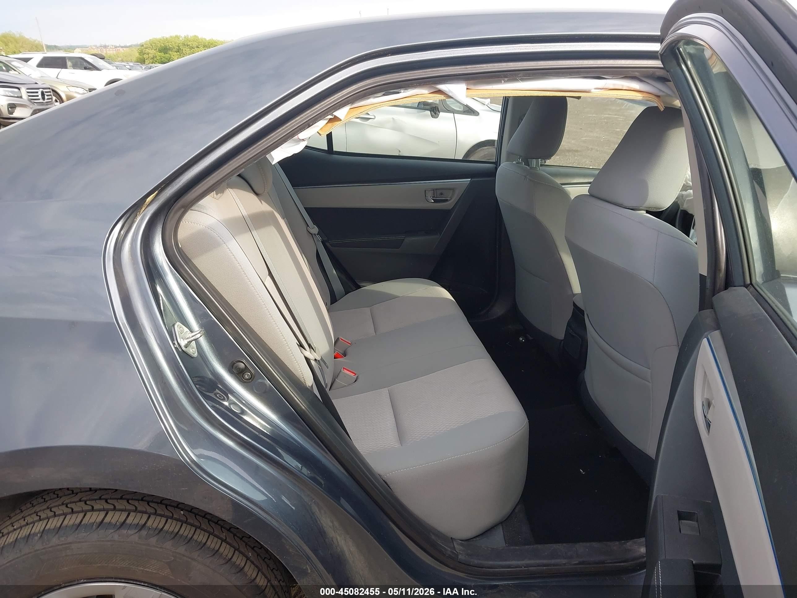 2014 Toyota Corolla Le Eco Gray vin: 2T1BPRHE5EC073709