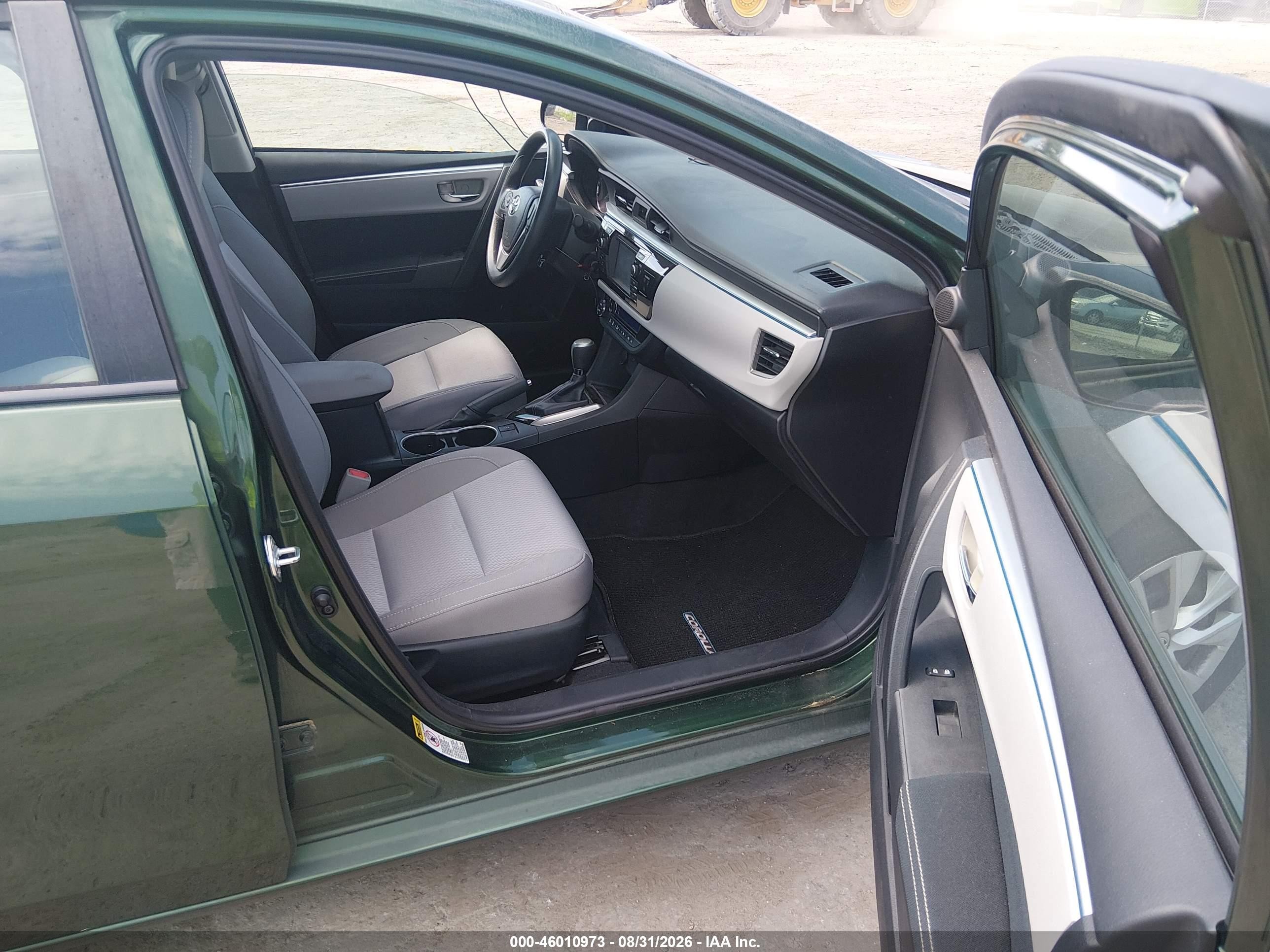 2014 Toyota Corolla Le Eco Green vin: 2T1BPRHE5EC103033