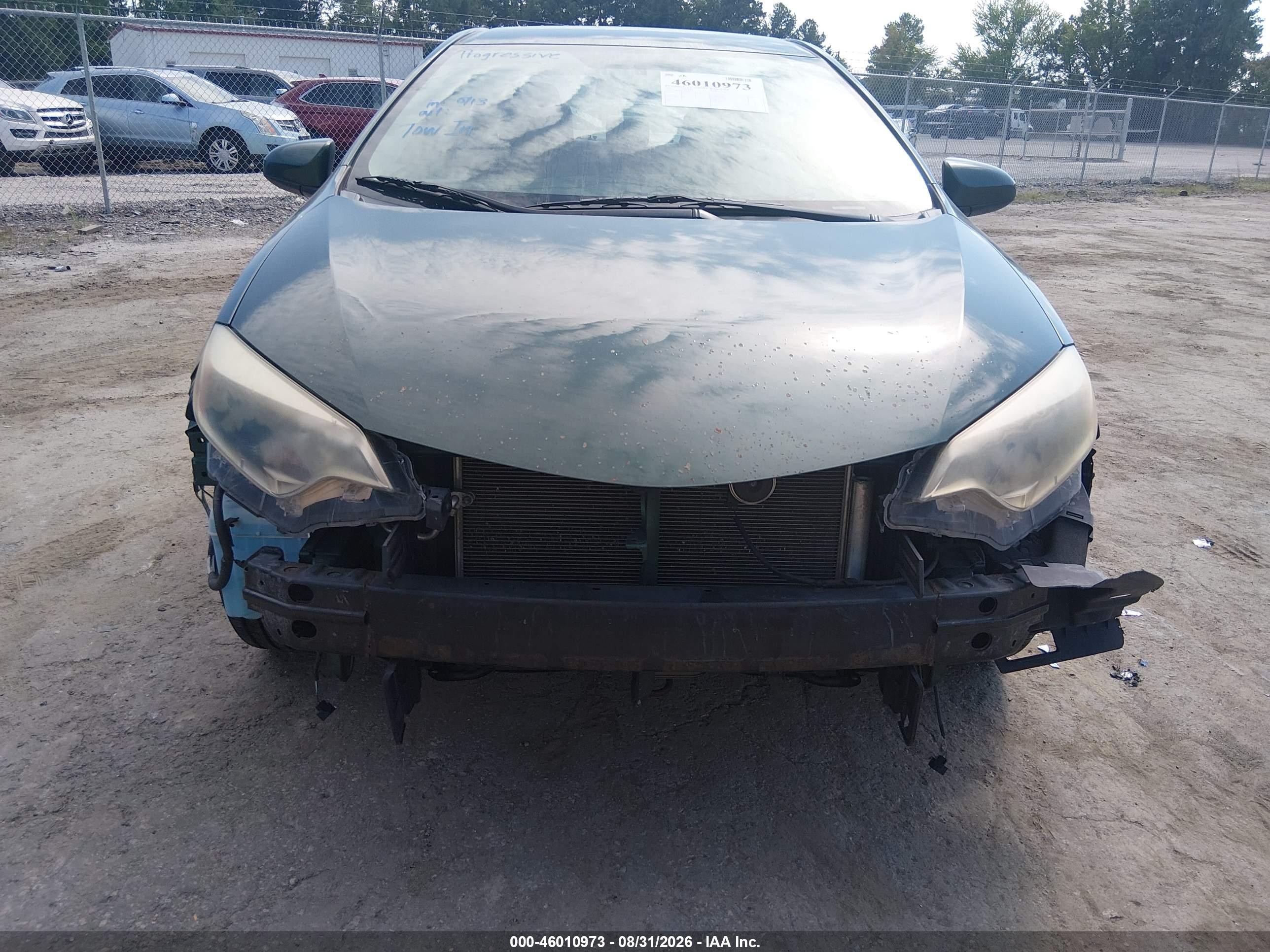 2014 Toyota Corolla Le Eco Green vin: 2T1BPRHE5EC103033