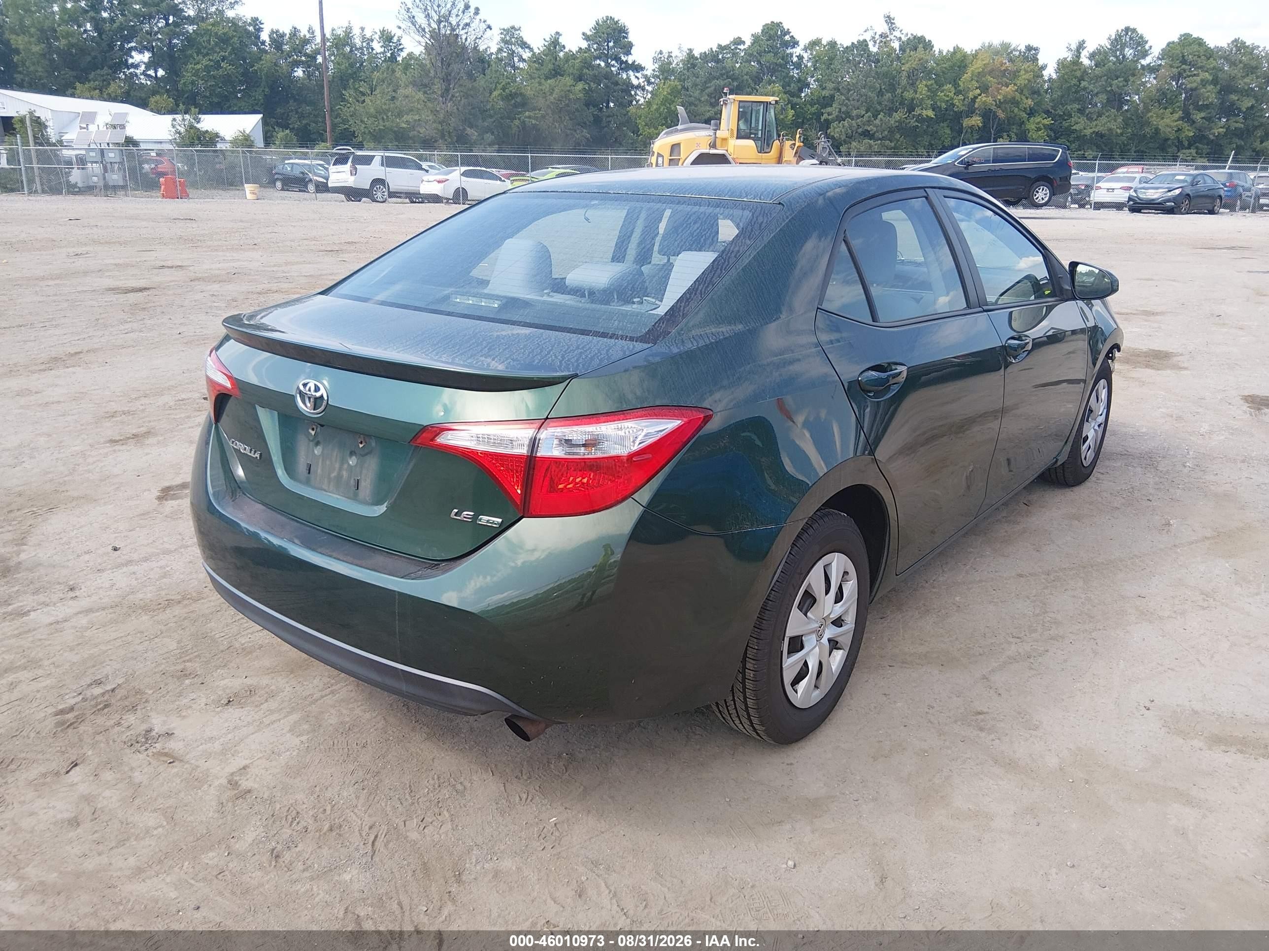 2014 Toyota Corolla Le Eco Green vin: 2T1BPRHE5EC103033