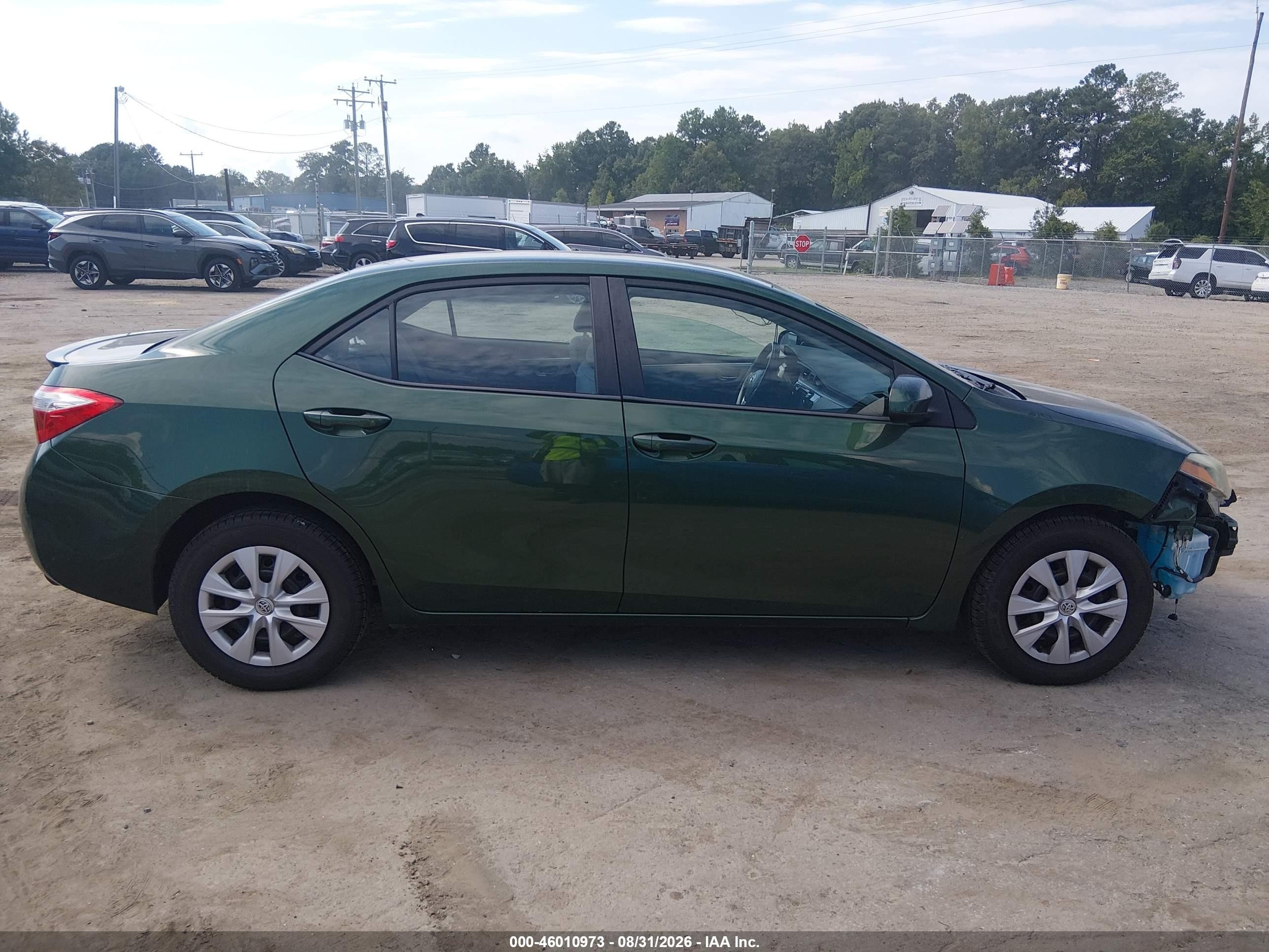 2014 Toyota Corolla Le Eco Green vin: 2T1BPRHE5EC103033