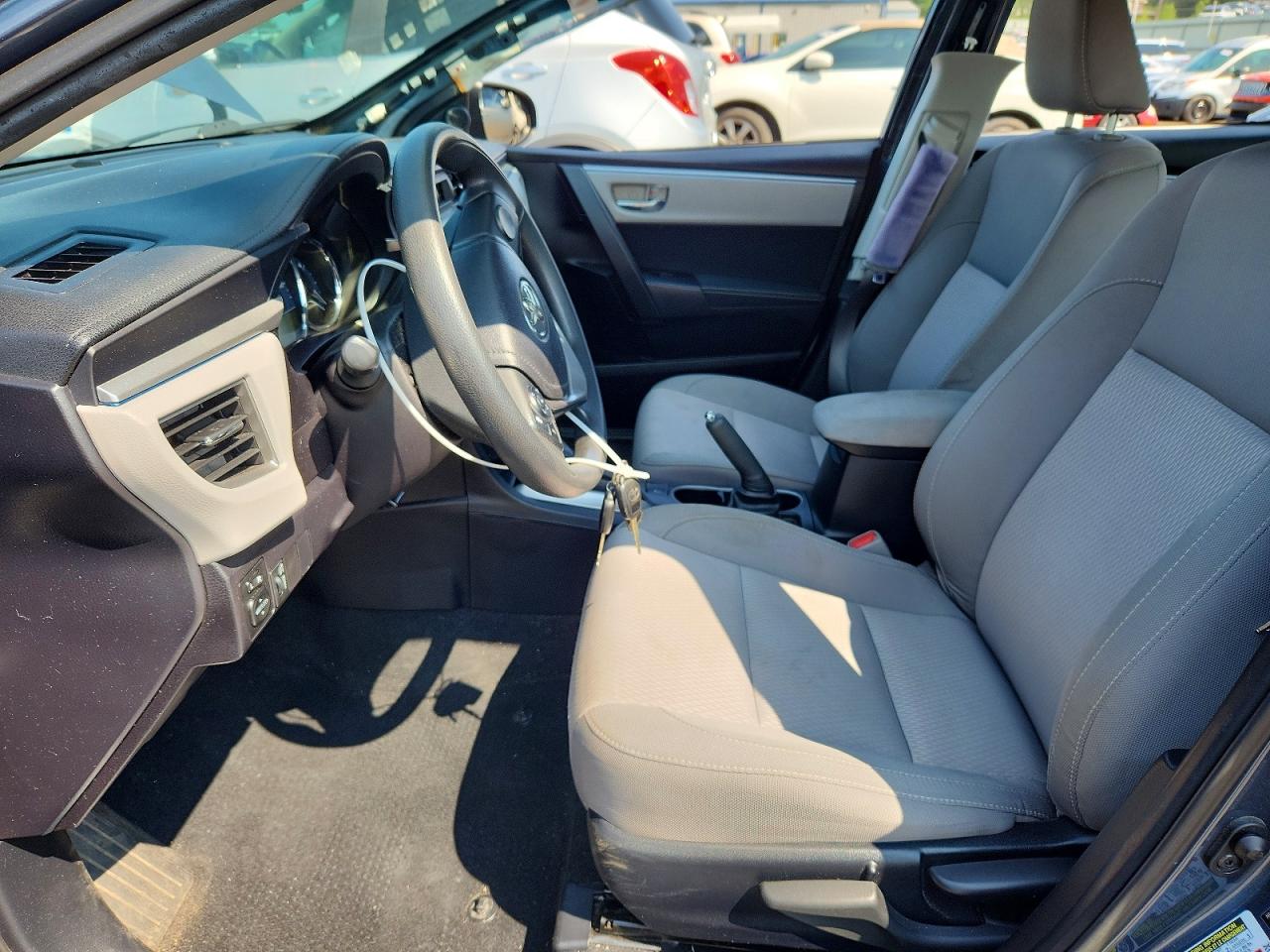 2014 Toyota Corolla Le Eco Gray vin: 2T1BPRHE5EC227383