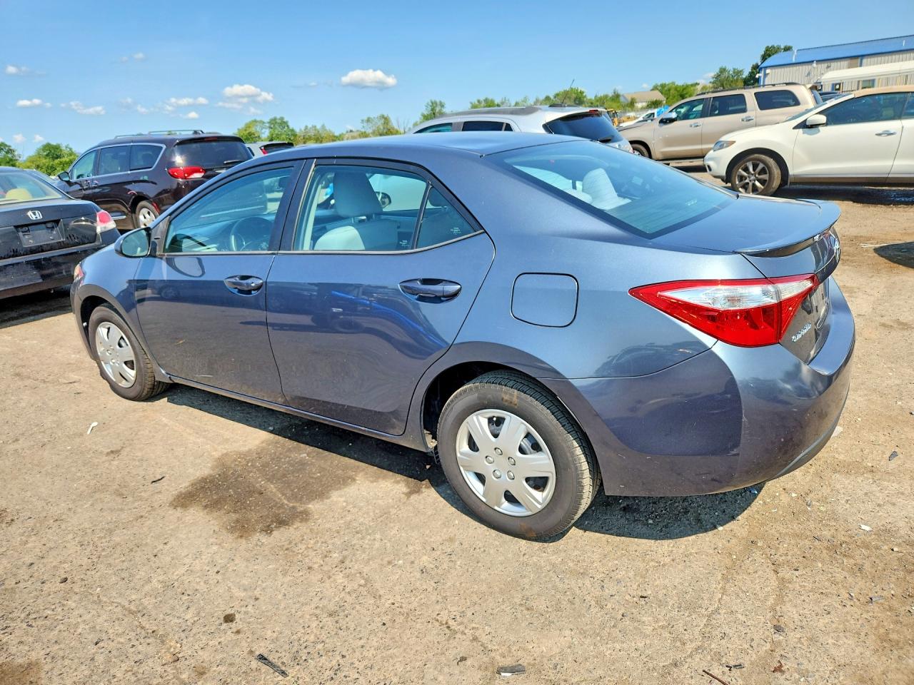 2014 Toyota Corolla Le Eco Gray vin: 2T1BPRHE5EC227383