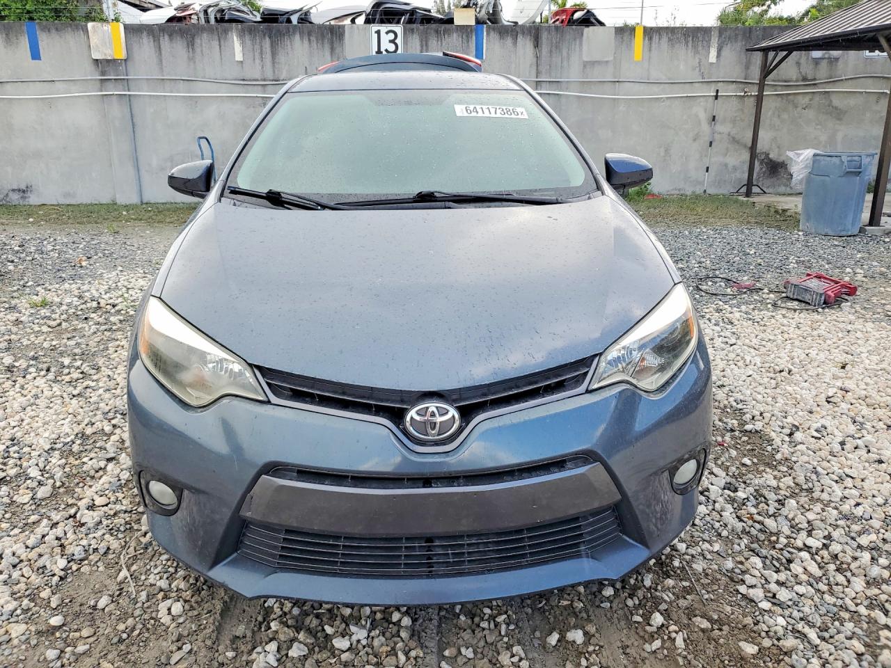 2015 Toyota Corolla Le Eco Plus Gray vin: 2T1BPRHE5FC419243