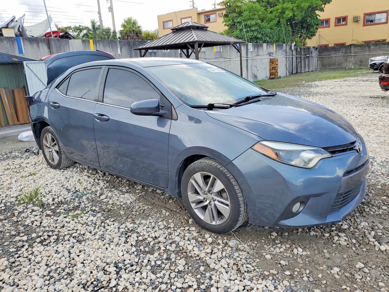 2015 Toyota Corolla Le Eco Plus Gray vin: 2T1BPRHE5FC419243