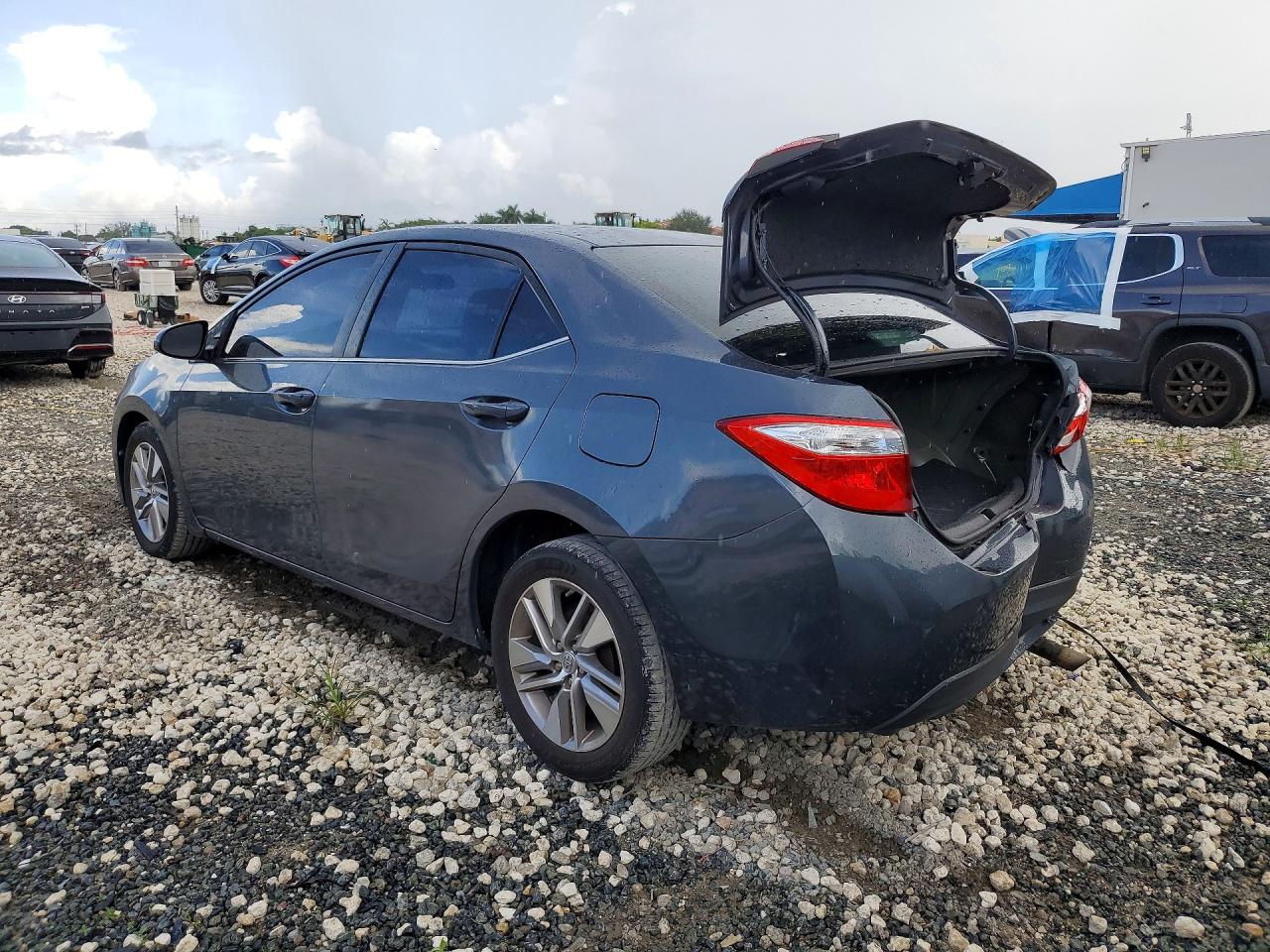 2015 Toyota Corolla Le Eco Plus Gray vin: 2T1BPRHE5FC419243