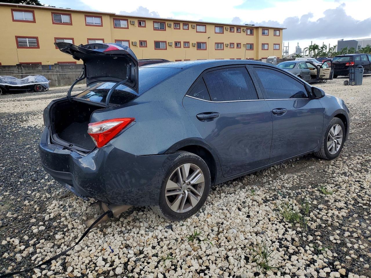 2015 Toyota Corolla Le Eco Plus Gray vin: 2T1BPRHE5FC419243