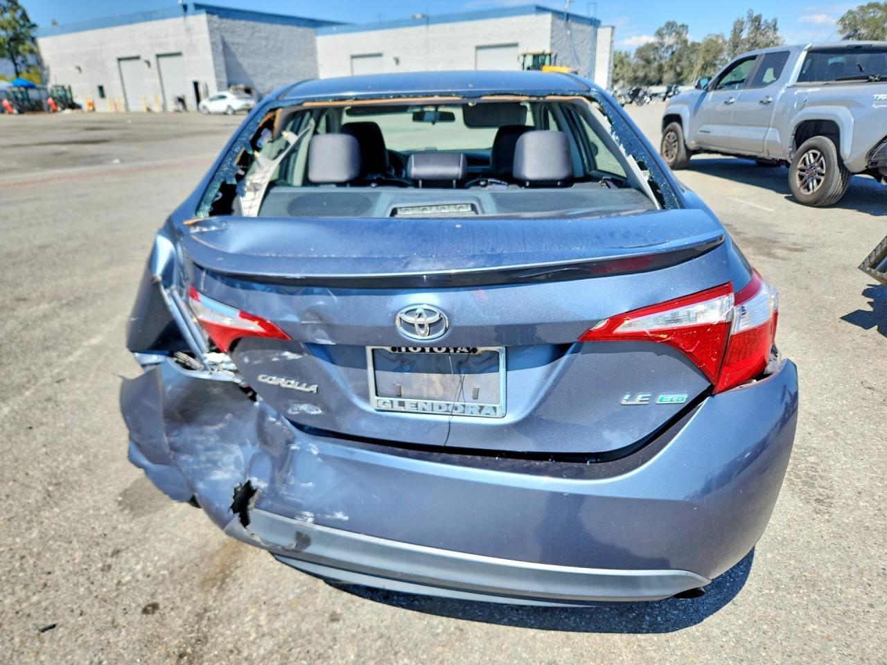 2014 Toyota Corolla Le Eco Premium Blue vin: 2T1BPRHE6EC000378