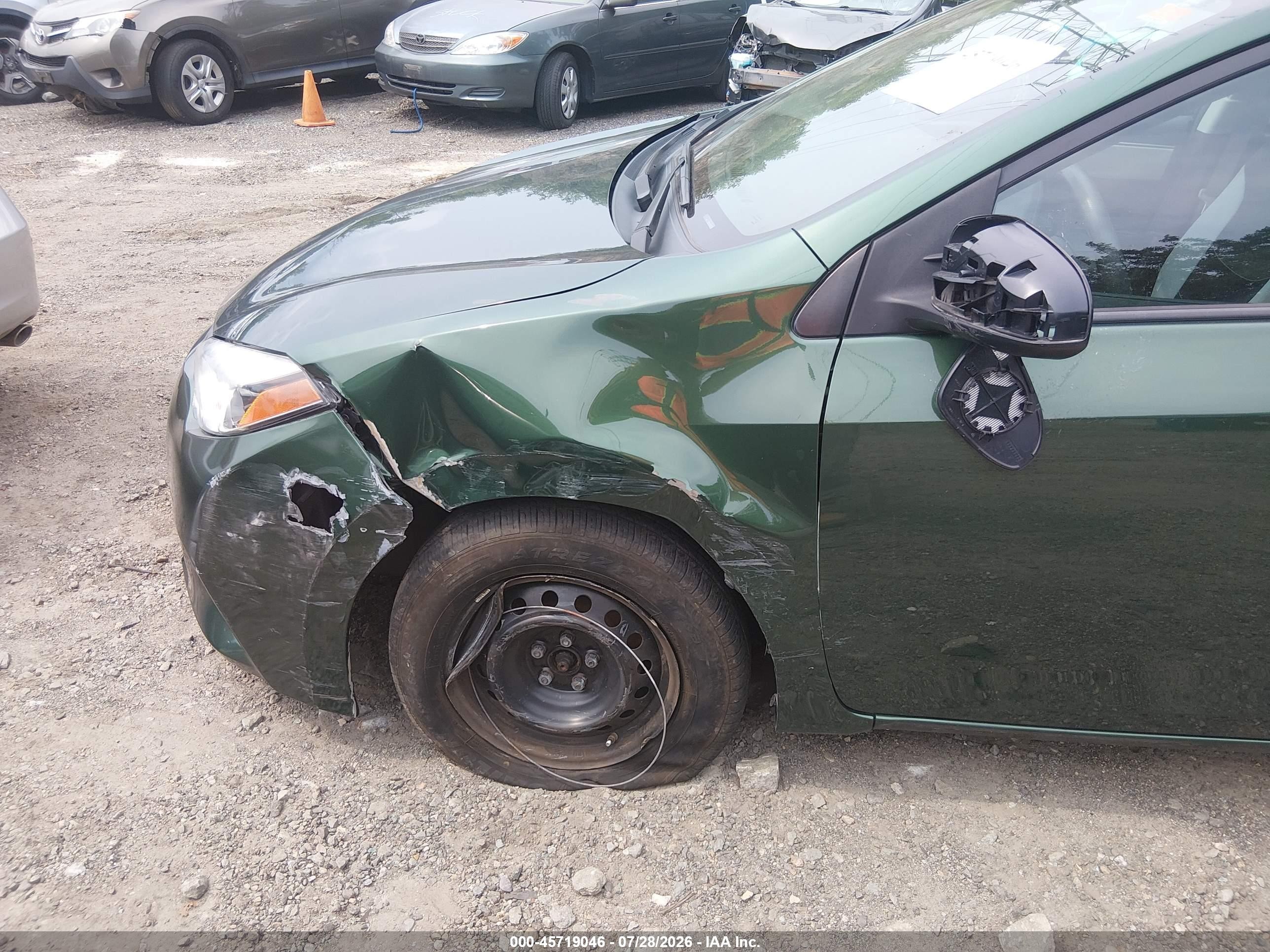 2014 Toyota Corolla Le Eco Green vin: 2T1BPRHE6EC149003