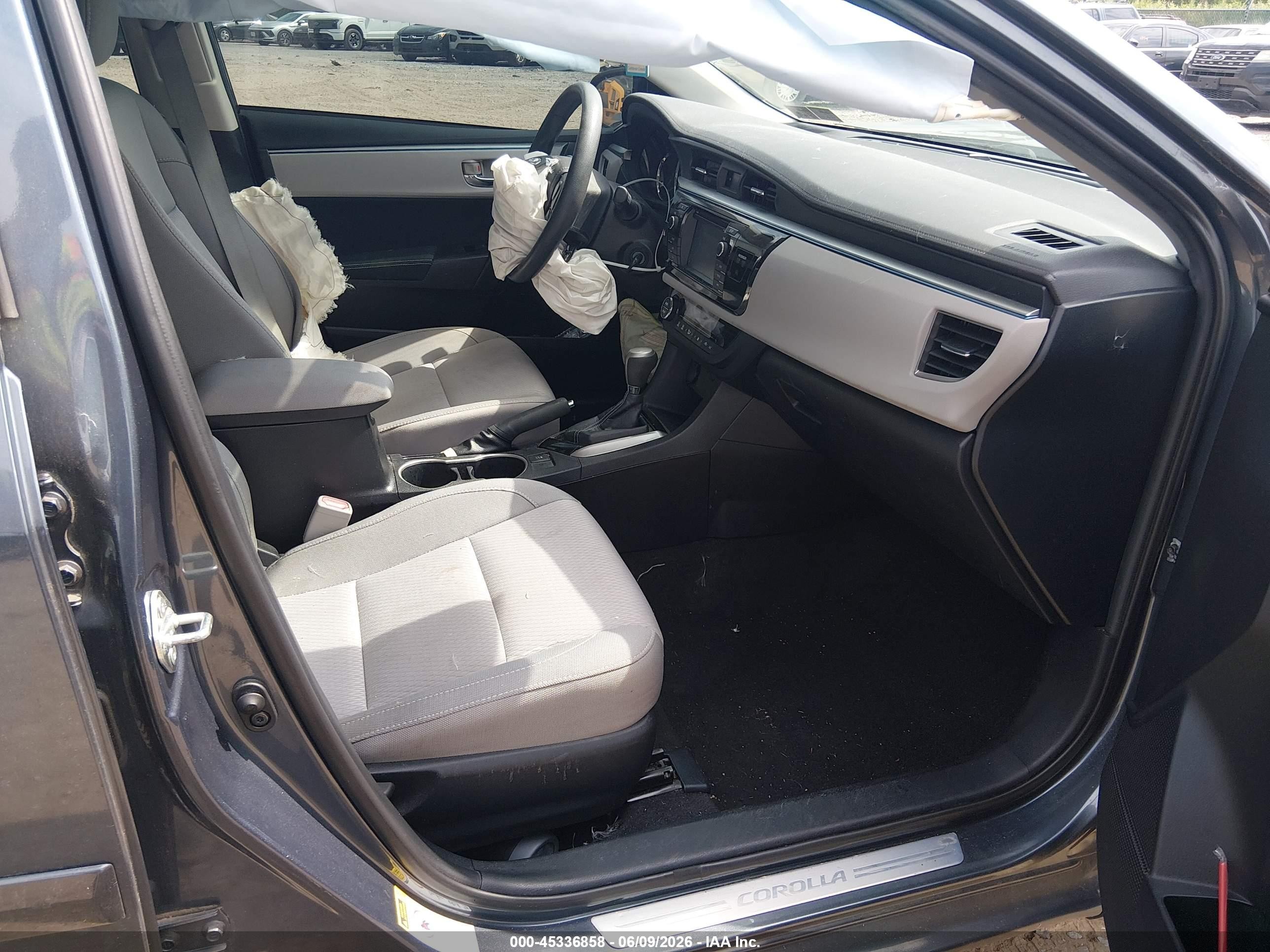 2014 Toyota Corolla Le Eco Blue vin: 2T1BPRHE6EC186455