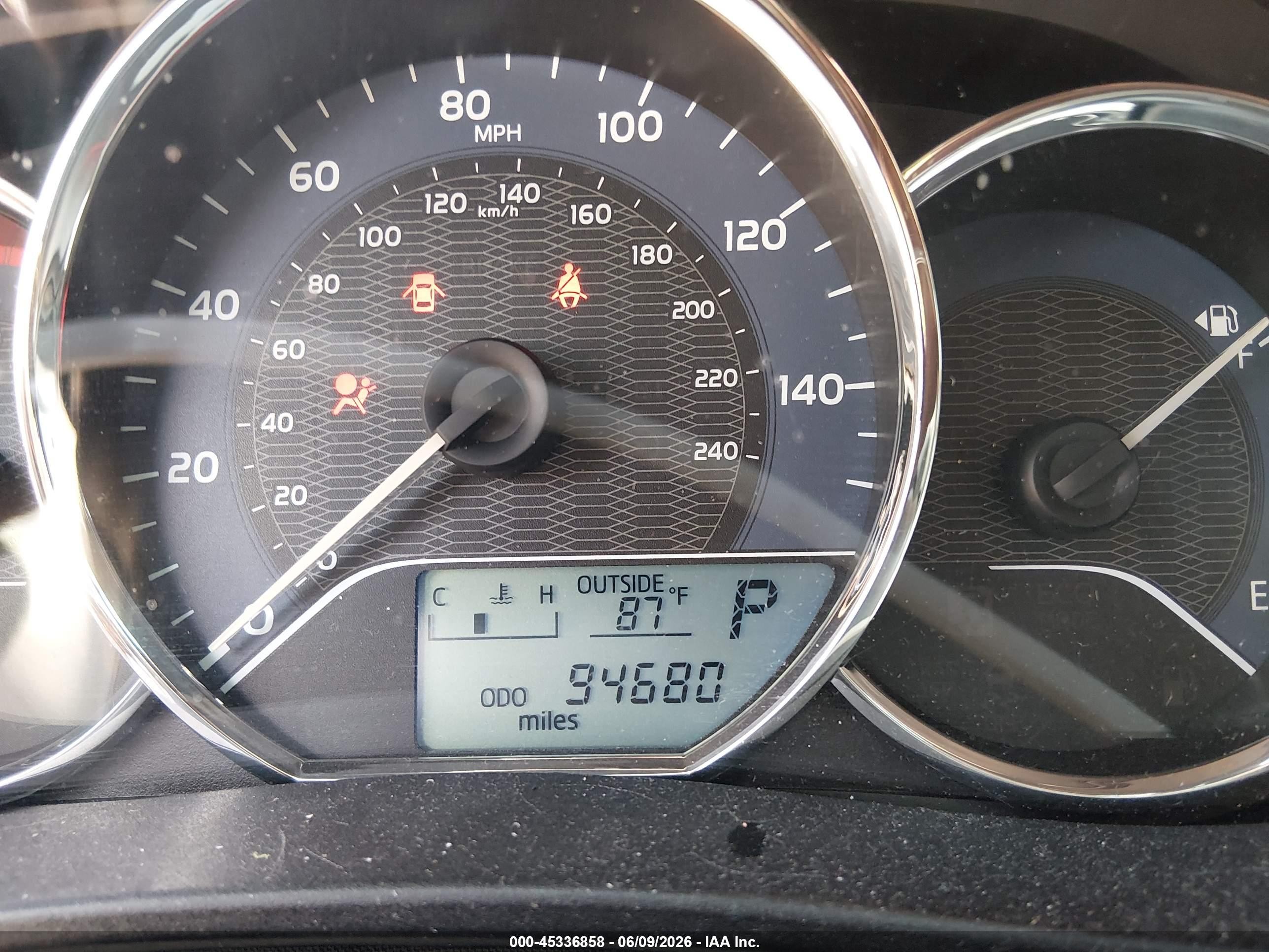 2014 Toyota Corolla Le Eco Blue vin: 2T1BPRHE6EC186455