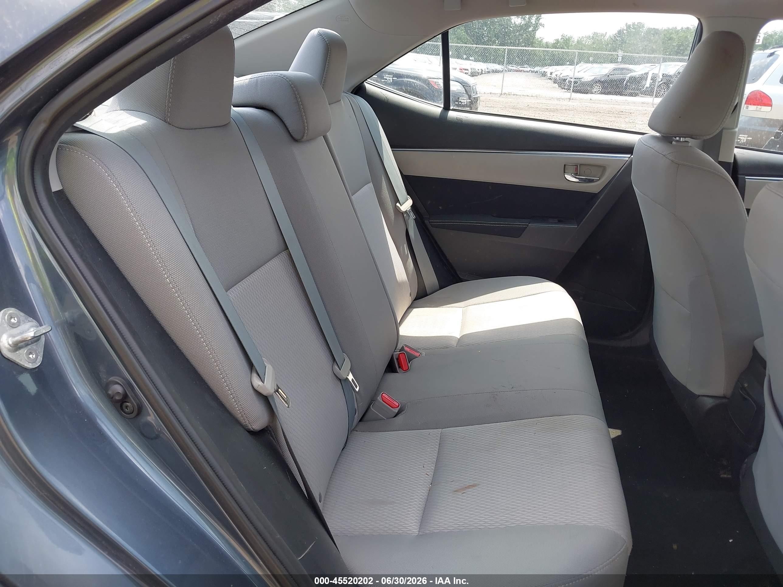 2014 Toyota Corolla Le Eco Plus Blue vin: 2T1BPRHE6EC223729