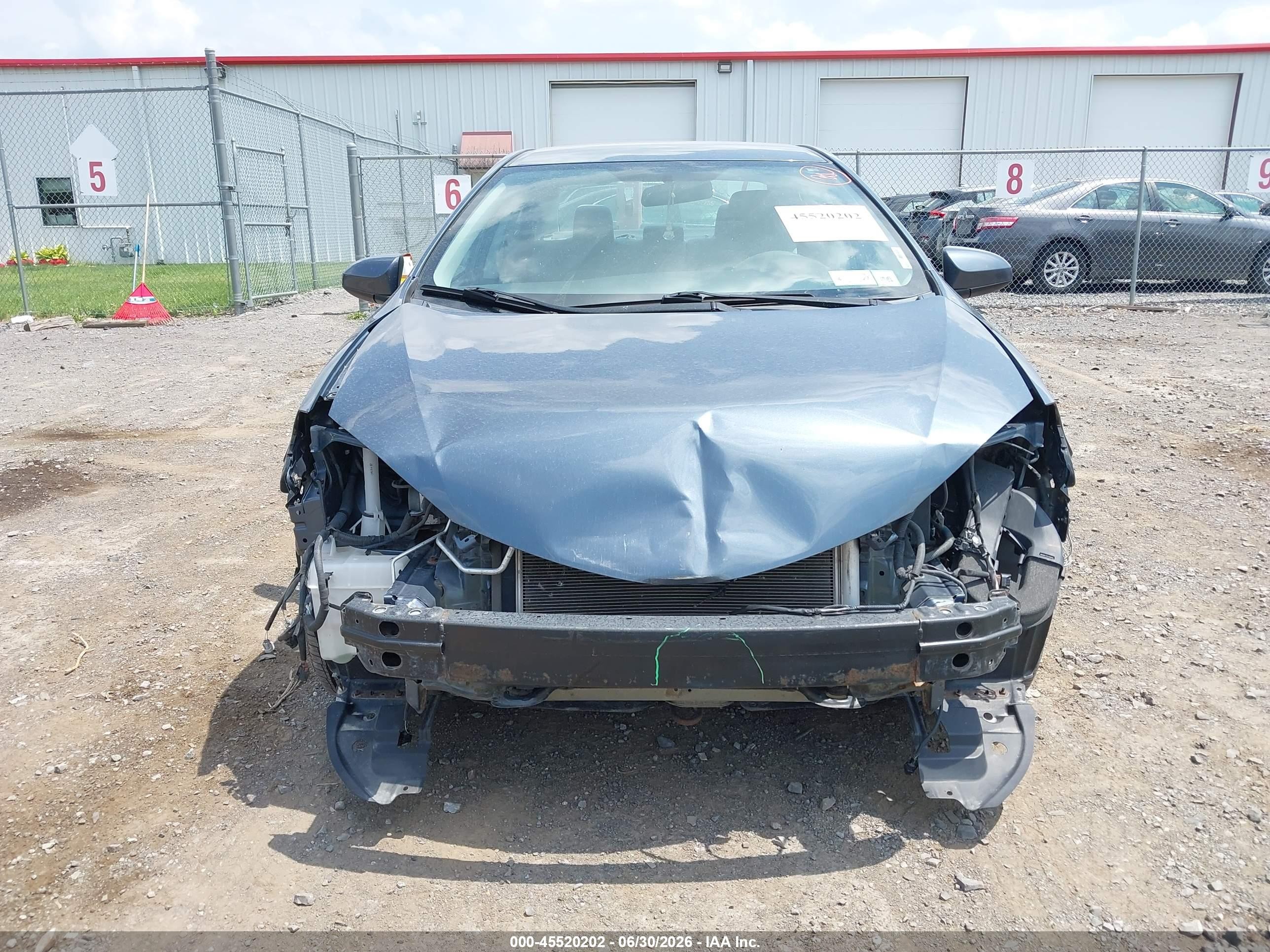 2014 Toyota Corolla Le Eco Plus Blue vin: 2T1BPRHE6EC223729