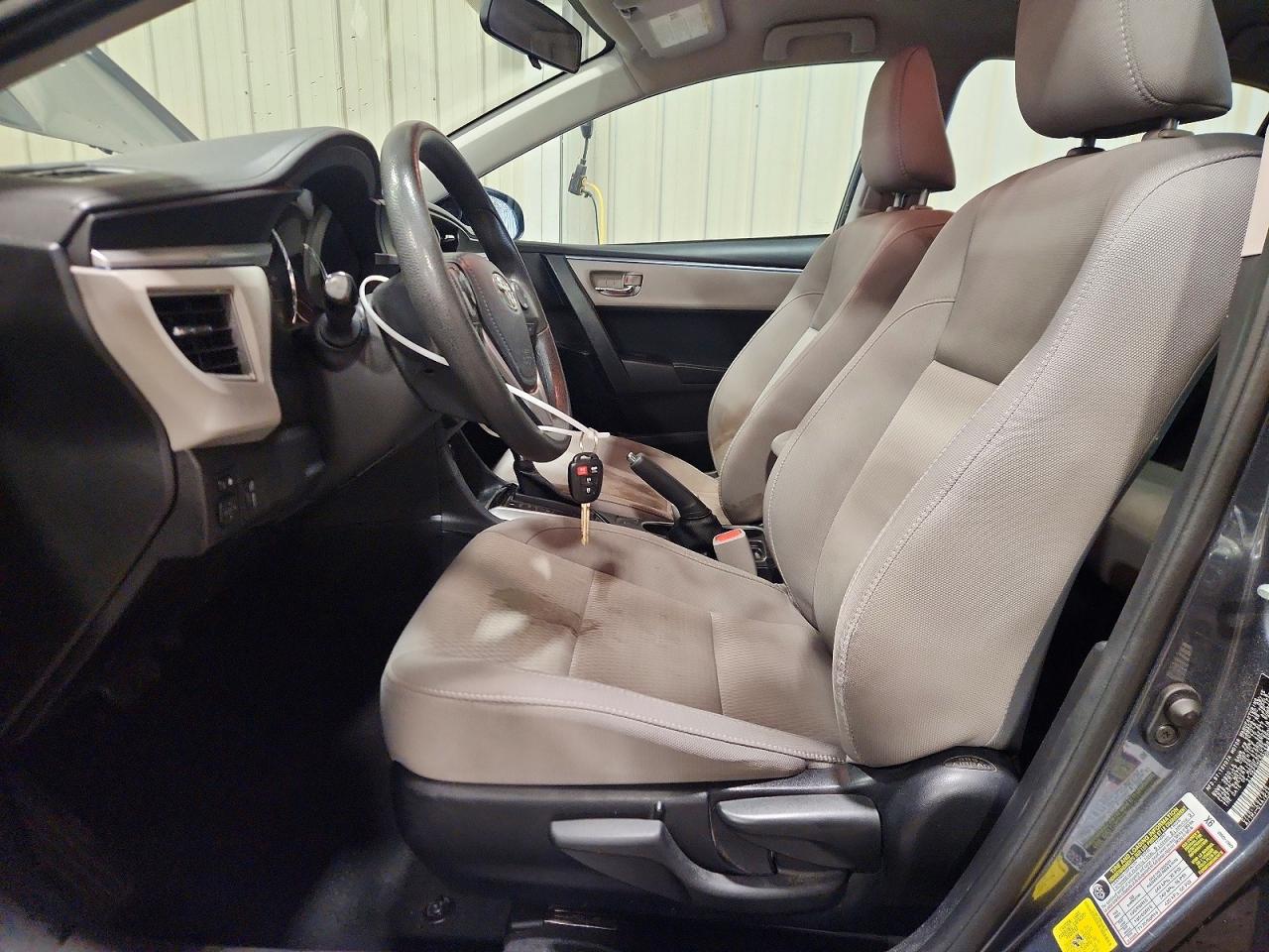 2016 Toyota Corolla Le Eco Gray vin: 2T1BPRHE6GC498133