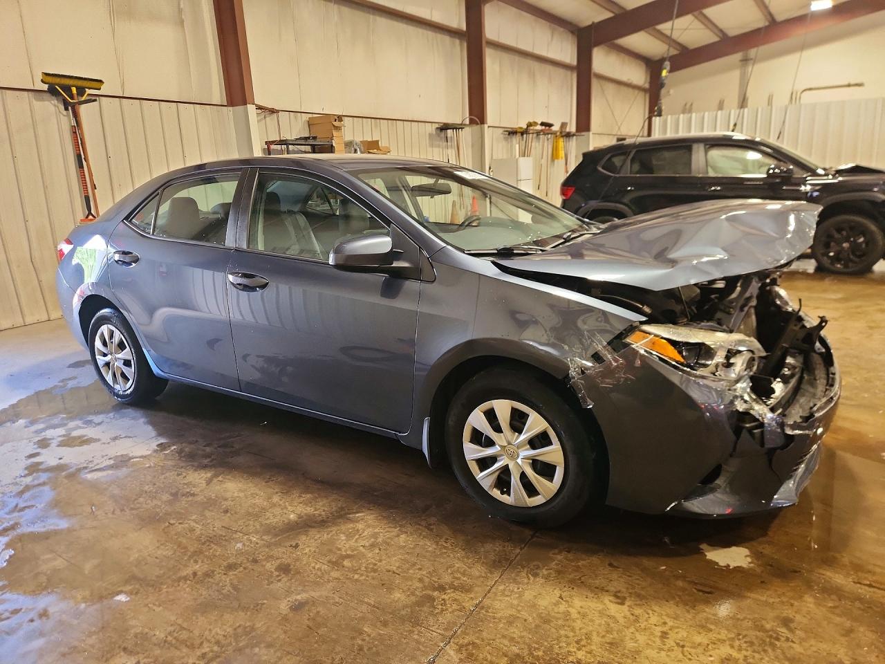 2016 Toyota Corolla Le Eco Gray vin: 2T1BPRHE6GC498133