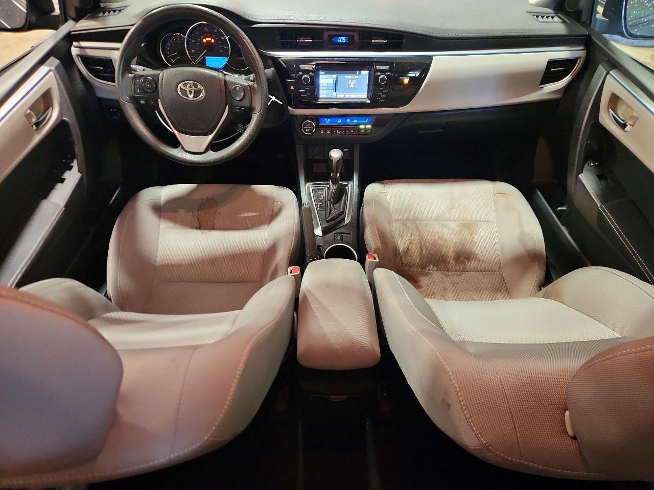 2016 Toyota Corolla Le Eco Gray vin: 2T1BPRHE6GC498133