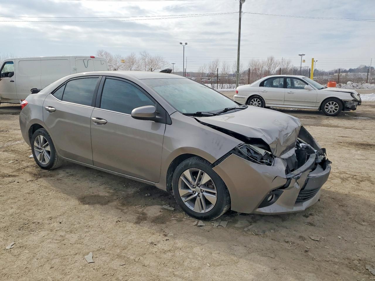2014 Toyota Corolla Eco Silver vin: 2T1BPRHE7EC016699