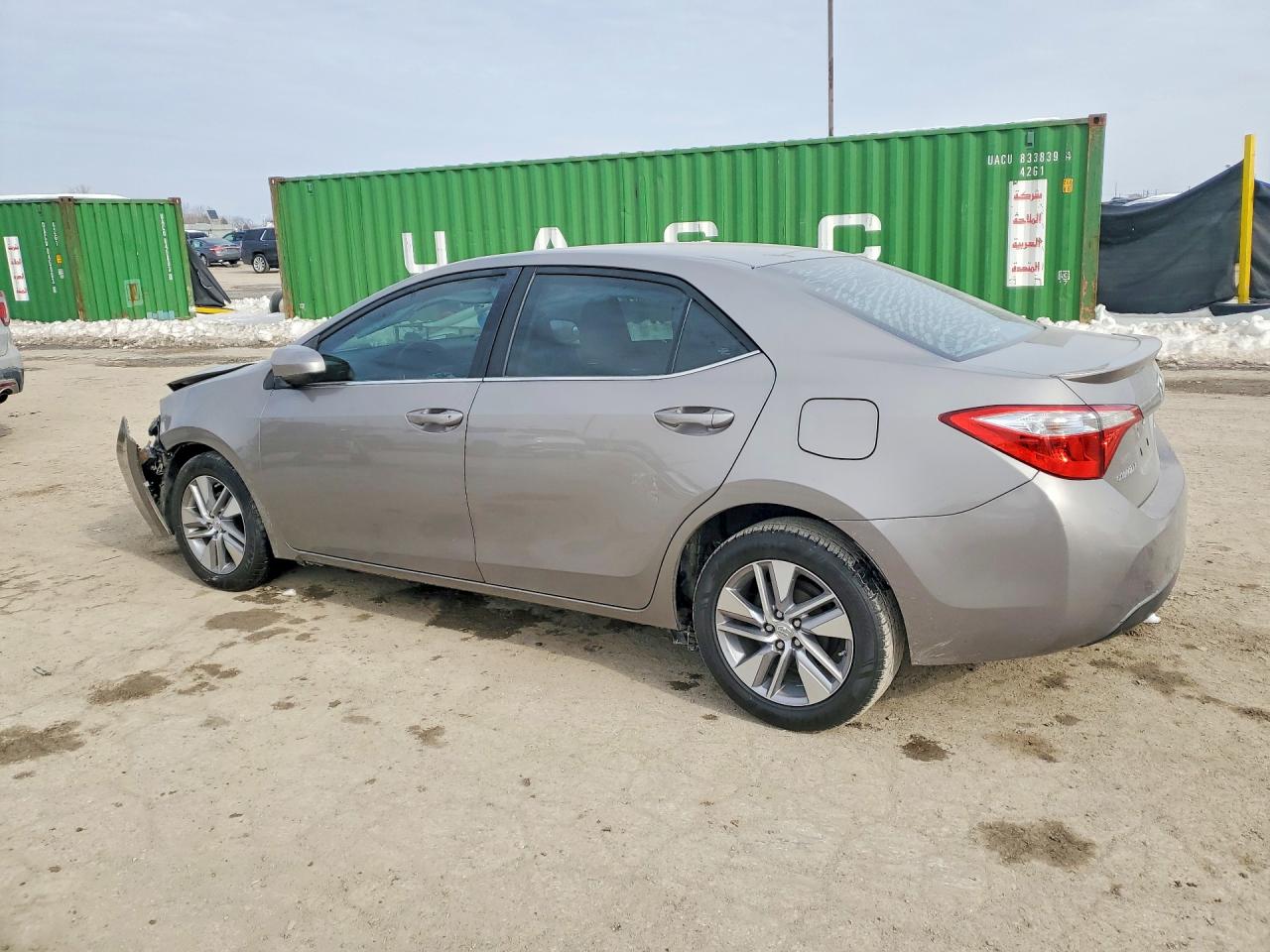 2014 Toyota Corolla Eco Silver vin: 2T1BPRHE7EC016699