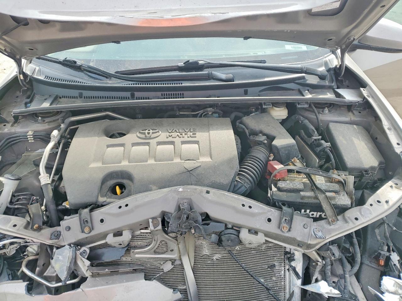 2014 Toyota Corolla Eco Silver vin: 2T1BPRHE7EC016699