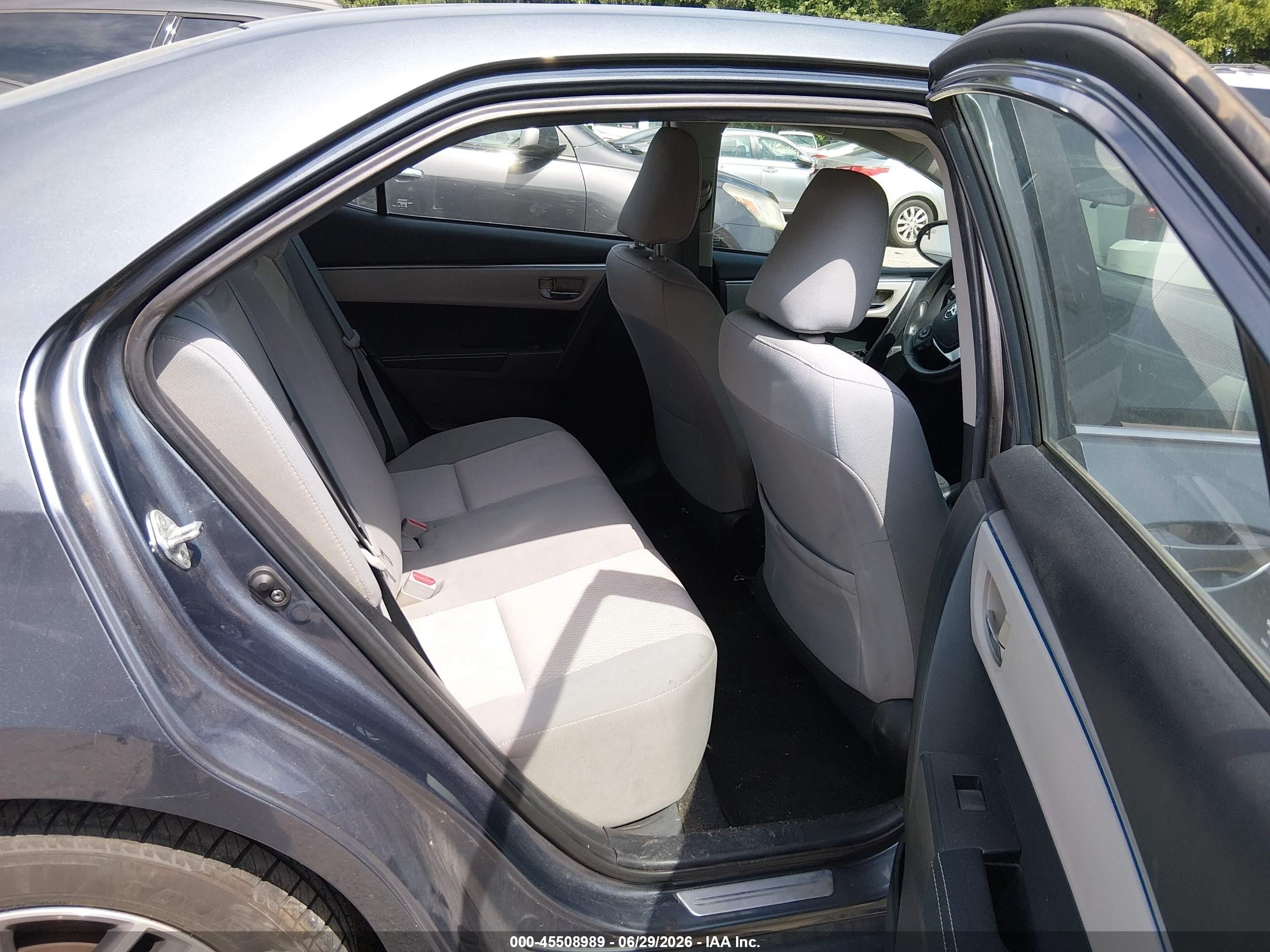 2014 Toyota Corolla Le Eco Plus Blue vin: 2T1BPRHE7EC113336
