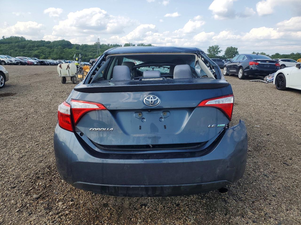 2015 Toyota Corolla Le Eco Charcoal vin: 2T1BPRHE7FC238399