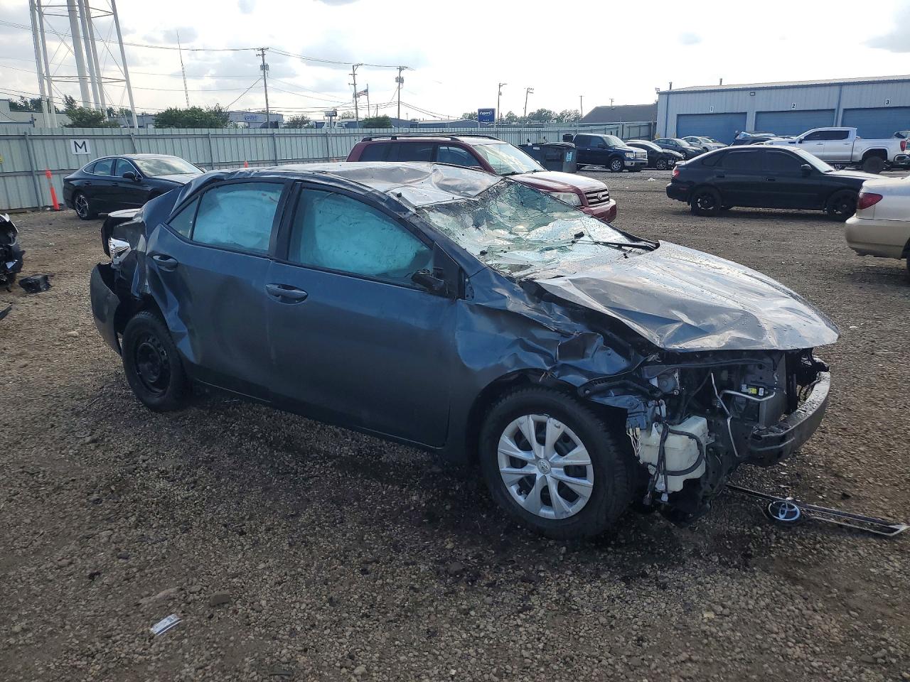 2015 Toyota Corolla Le Eco Charcoal vin: 2T1BPRHE7FC238399