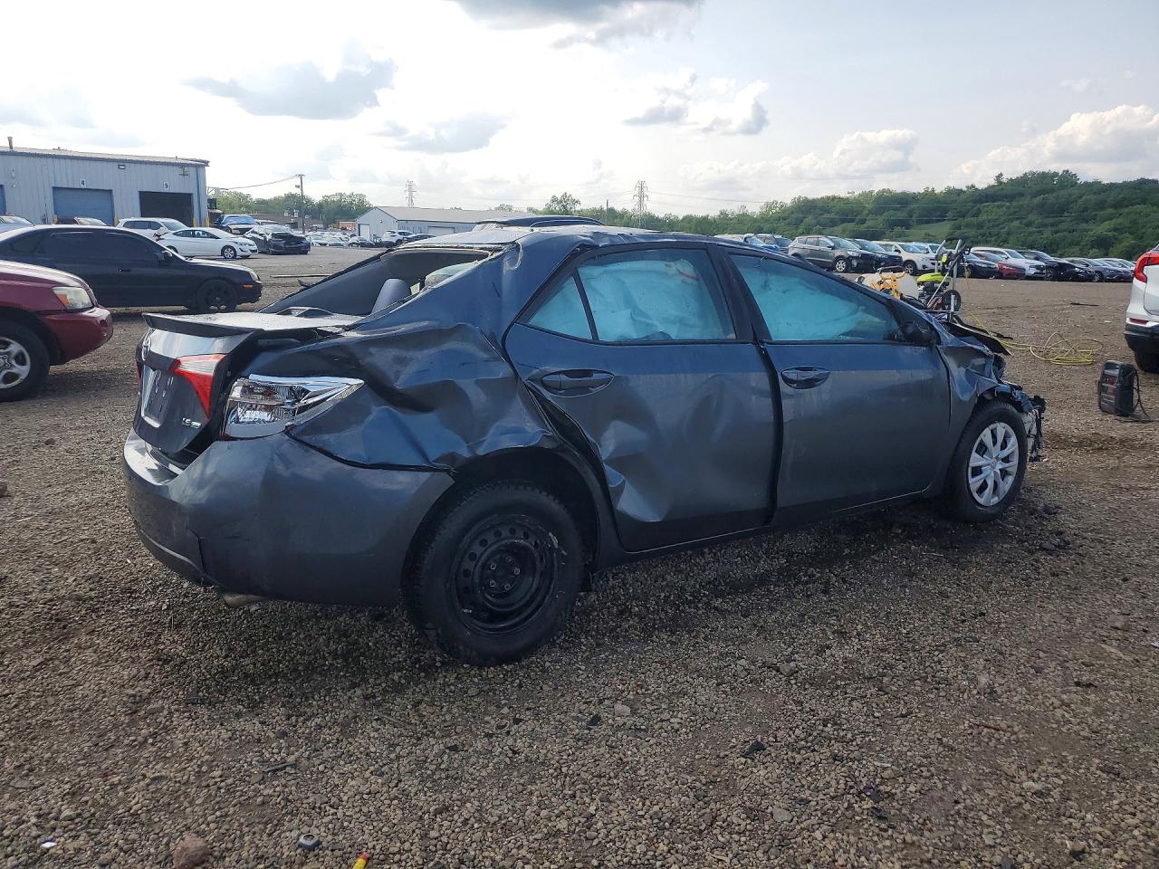 2015 Toyota Corolla Le Eco Charcoal vin: 2T1BPRHE7FC238399