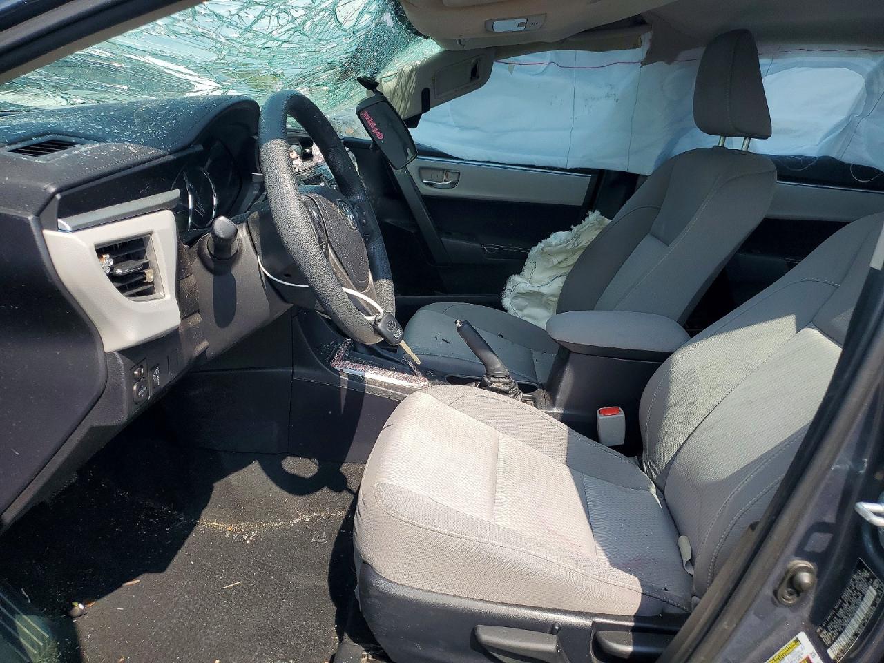 2015 Toyota Corolla Le Eco Charcoal vin: 2T1BPRHE7FC238399