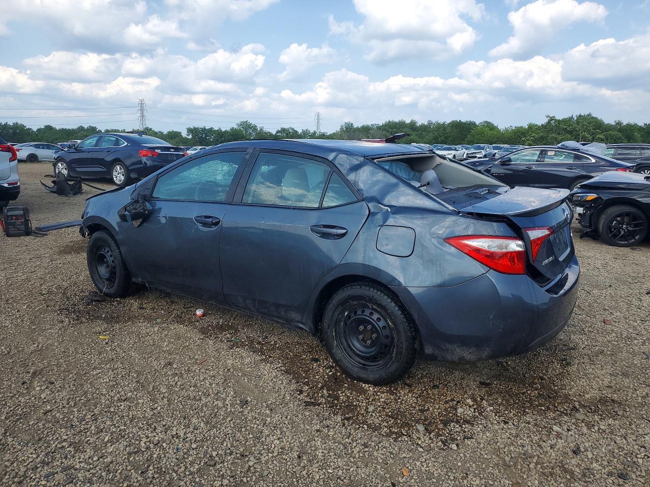 2015 Toyota Corolla Le Eco Charcoal vin: 2T1BPRHE7FC238399