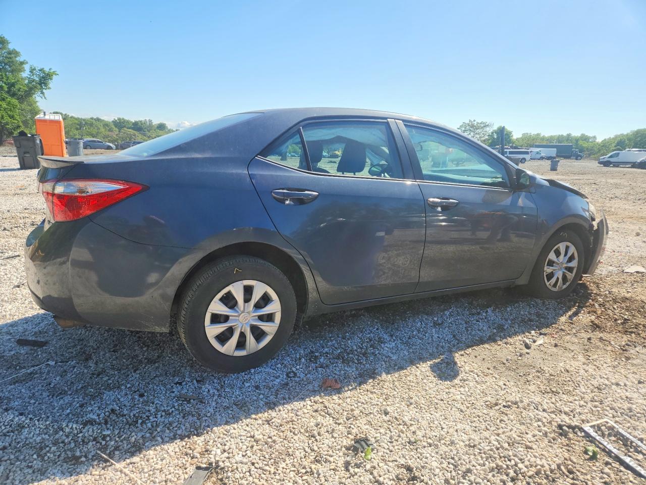 2015 Toyota Corolla Le Eco Gray vin: 2T1BPRHE7FC297761