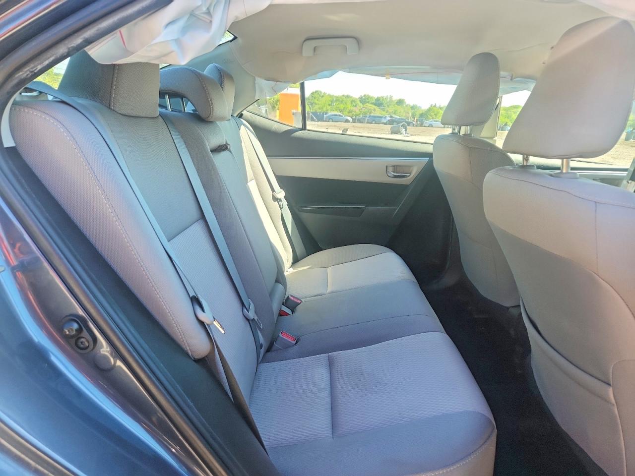 2015 Toyota Corolla Le Eco Gray vin: 2T1BPRHE7FC297761