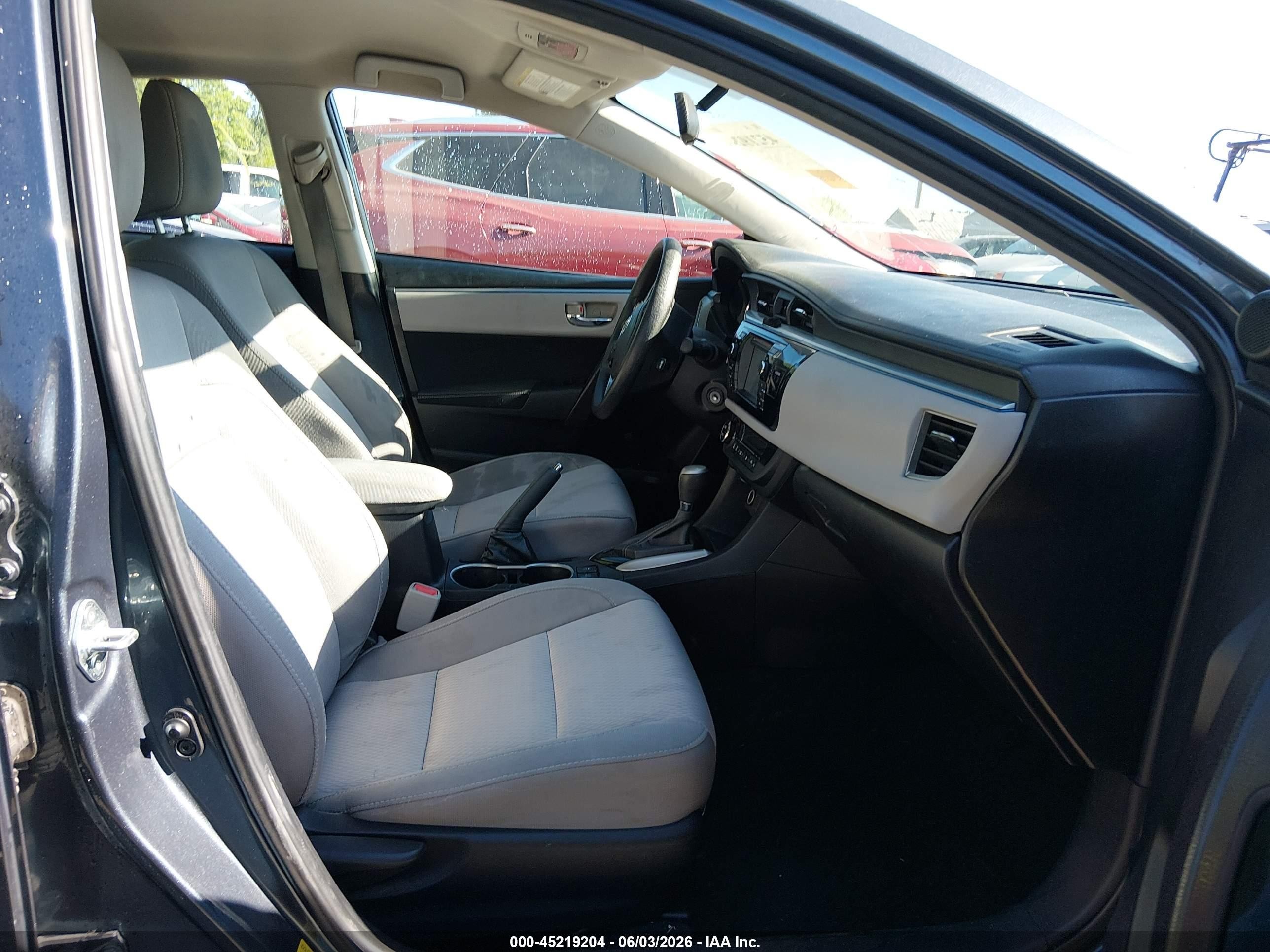 2015 Toyota Corolla Le Eco Plus Blue vin: 2T1BPRHE7FC331519