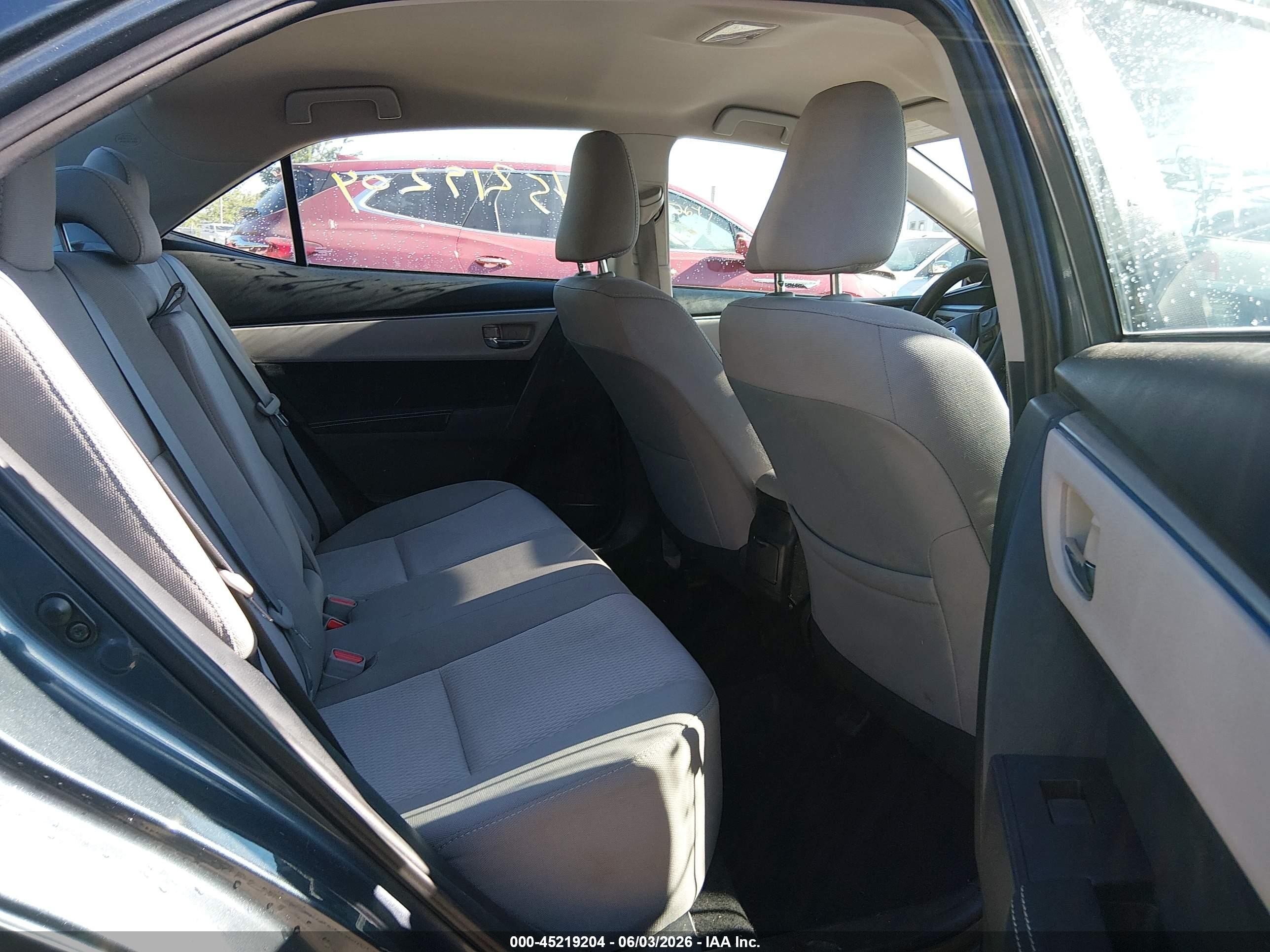 2015 Toyota Corolla Le Eco Plus Blue vin: 2T1BPRHE7FC331519