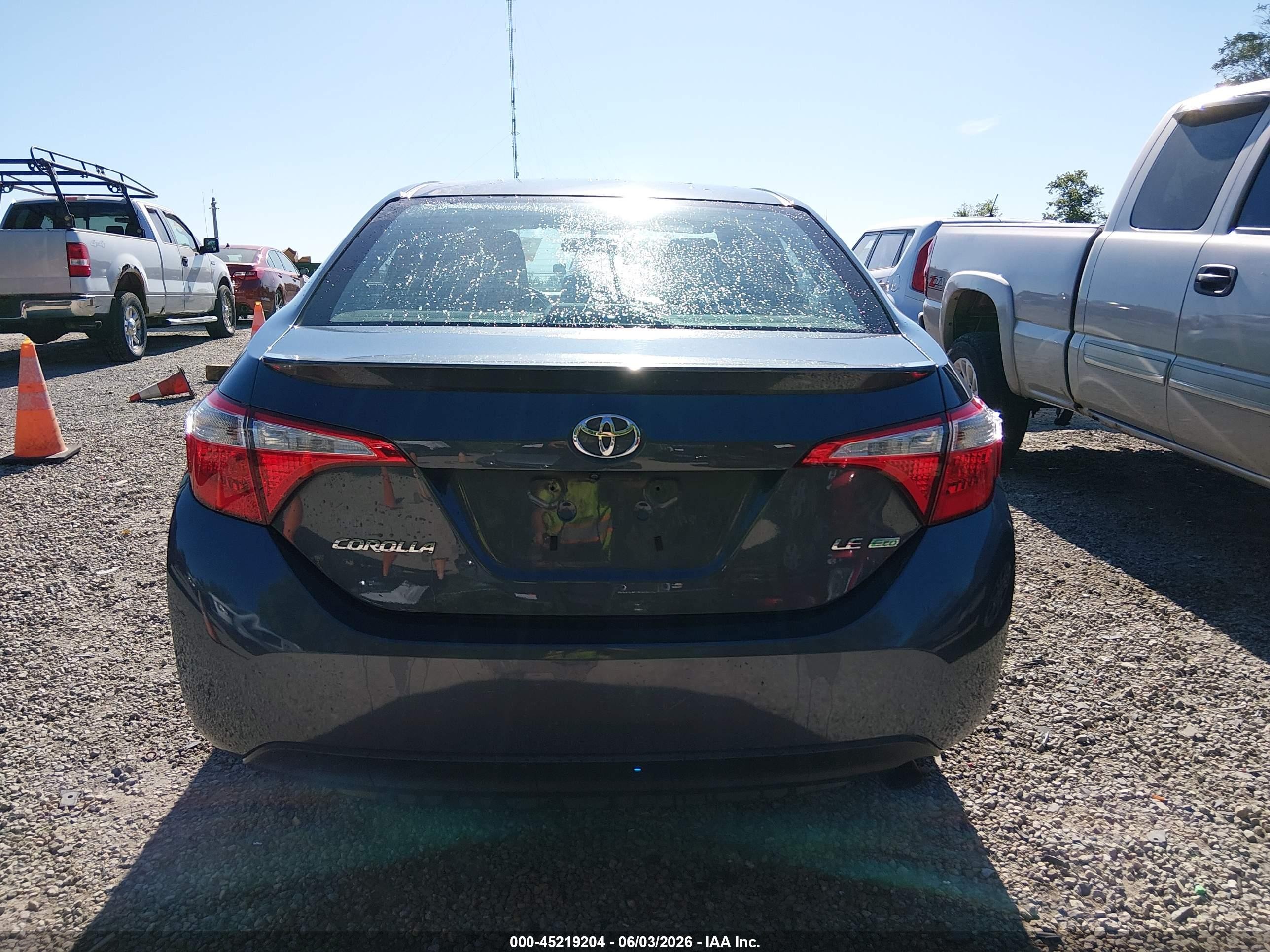 2015 Toyota Corolla Le Eco Plus Blue vin: 2T1BPRHE7FC331519