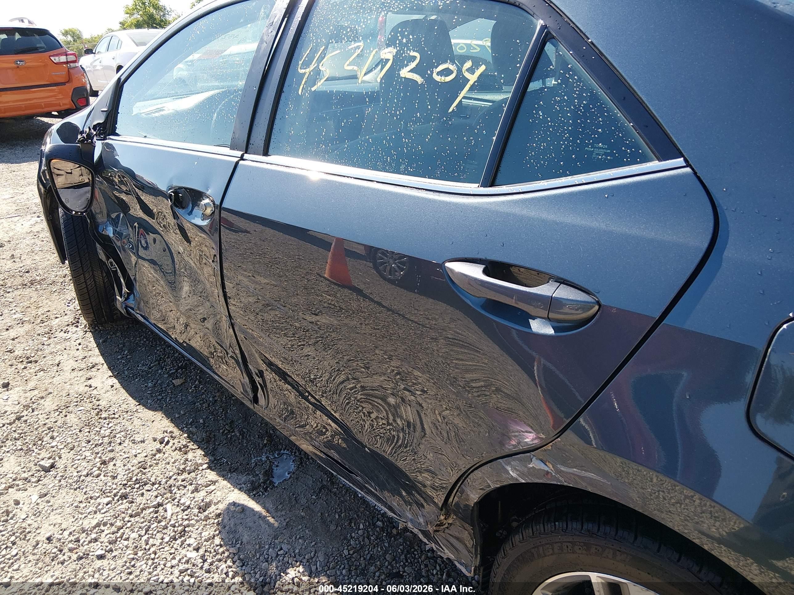 2015 Toyota Corolla Le Eco Plus Blue vin: 2T1BPRHE7FC331519