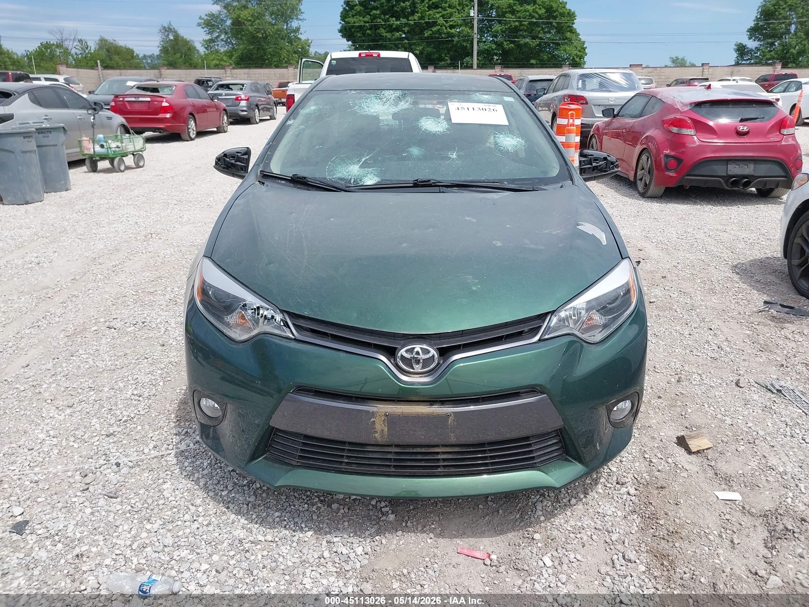 2016 Toyota Corolla Le Plus Green vin: 2T1BPRHE7GC563121