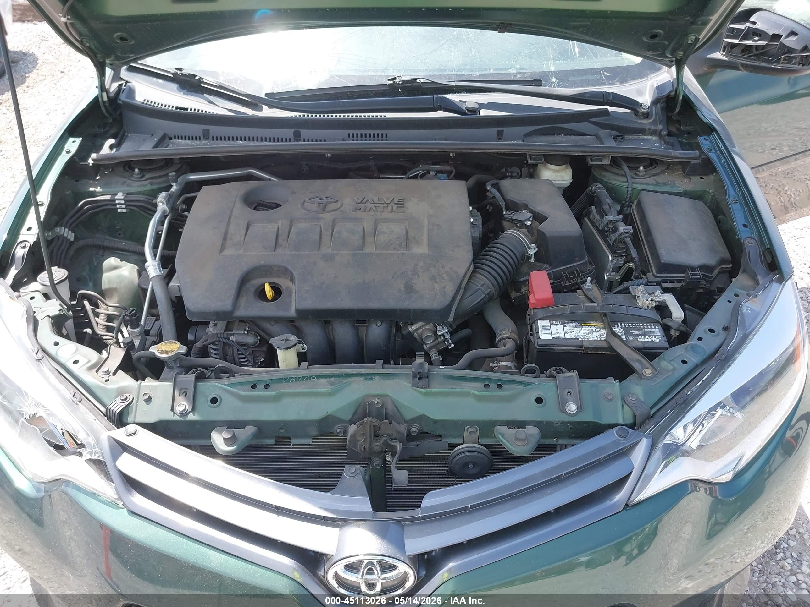 2016 Toyota Corolla Le Plus Green vin: 2T1BPRHE7GC563121