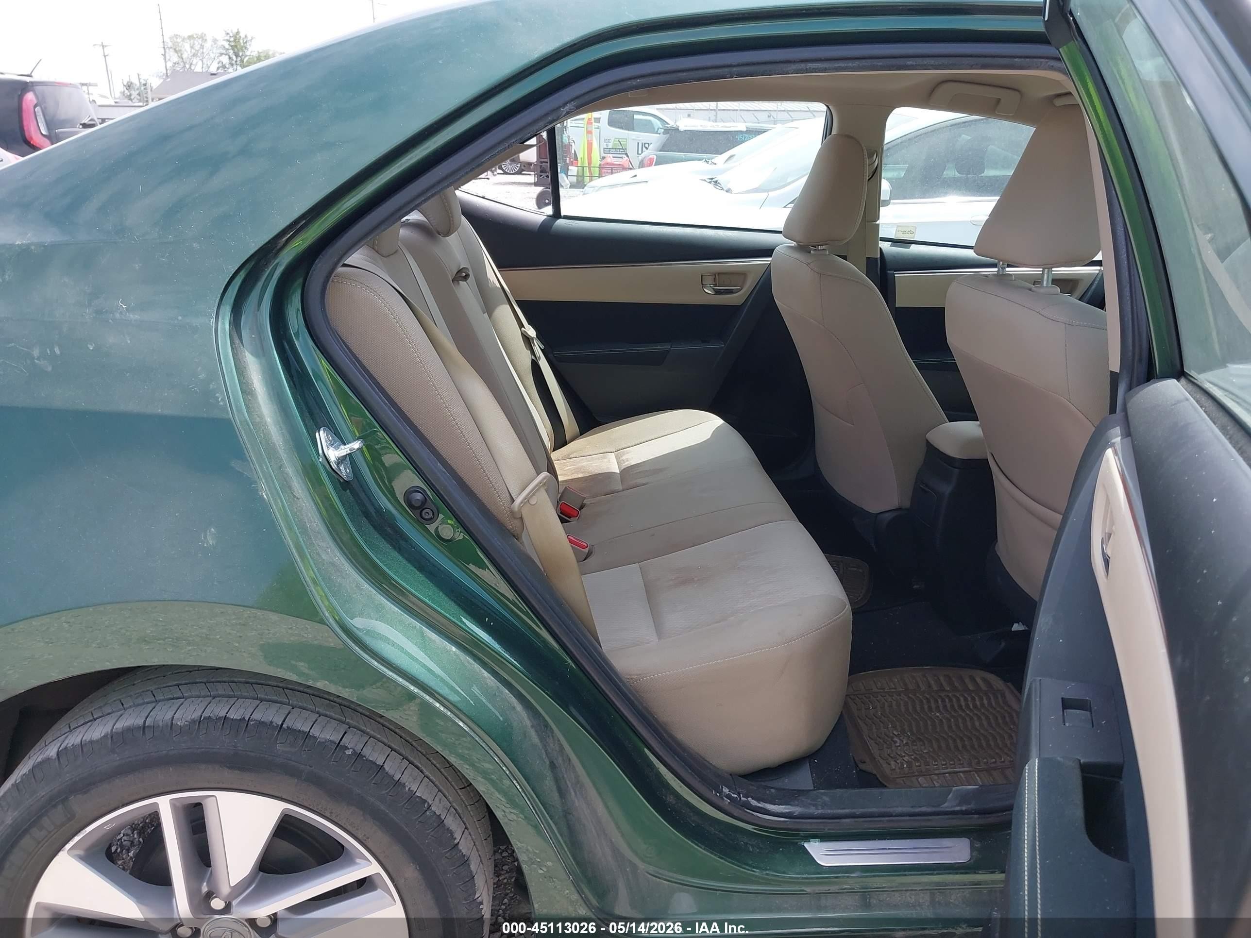 2016 Toyota Corolla Le Plus Green vin: 2T1BPRHE7GC563121