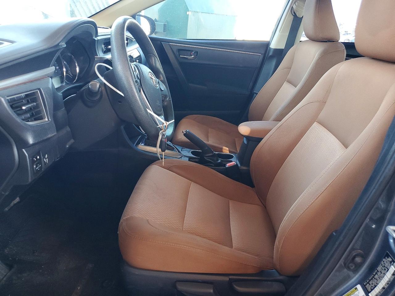 2014 Toyota Corolla Le Eco Gray vin: 2T1BPRHE8EC132462