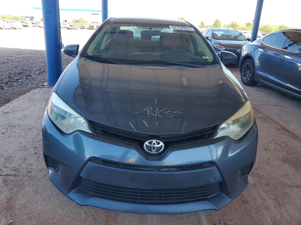 2014 Toyota Corolla Le Eco Gray vin: 2T1BPRHE8EC132462