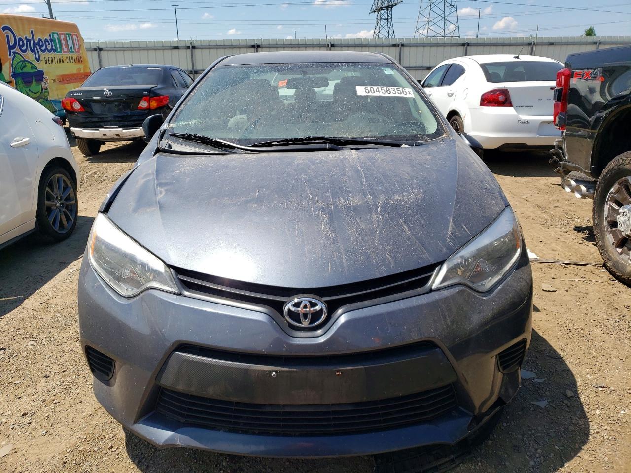 2014 Toyota Corolla Le Eco Gray vin: 2T1BPRHE8EC213820