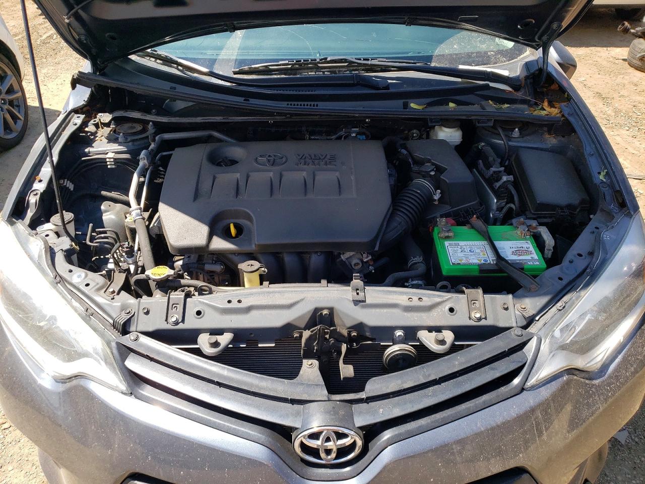 2014 Toyota Corolla Le Eco Gray vin: 2T1BPRHE8EC213820