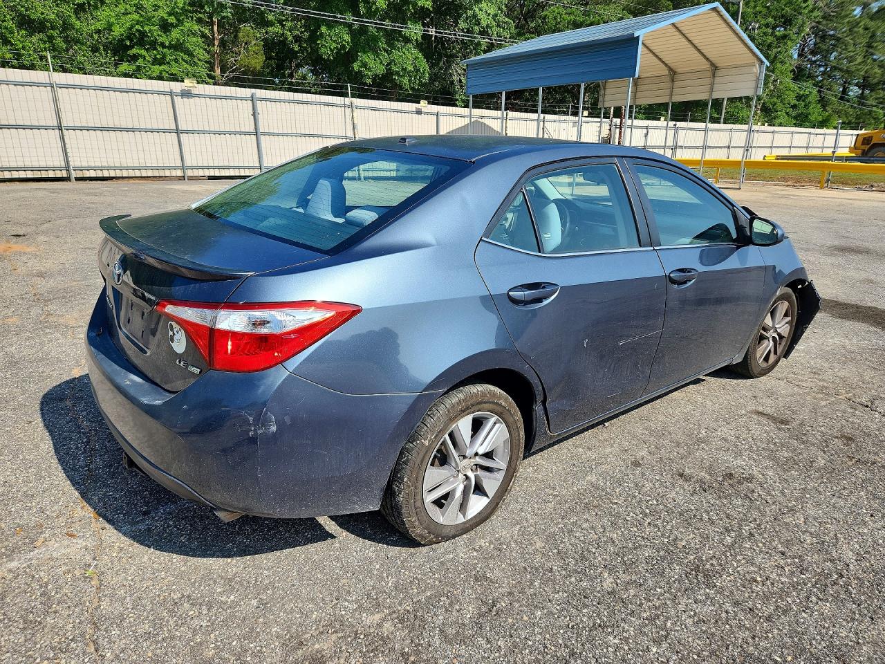 2015 Toyota Corolla Le Eco Plus Blue vin: 2T1BPRHE9FC323146