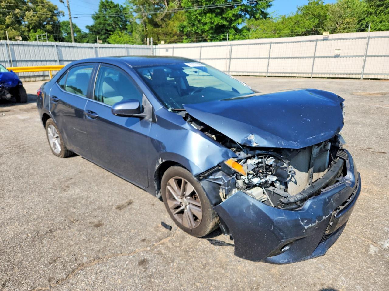 2015 Toyota Corolla Le Eco Plus Blue vin: 2T1BPRHE9FC323146