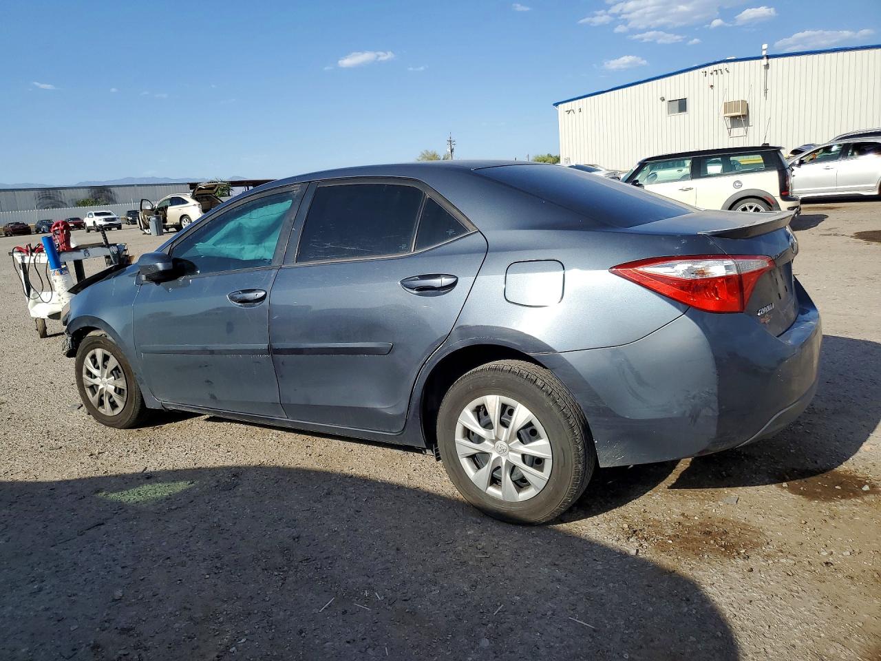 2014 Toyota Corolla Le Eco Gray vin: 2T1BPRHEXEC133001