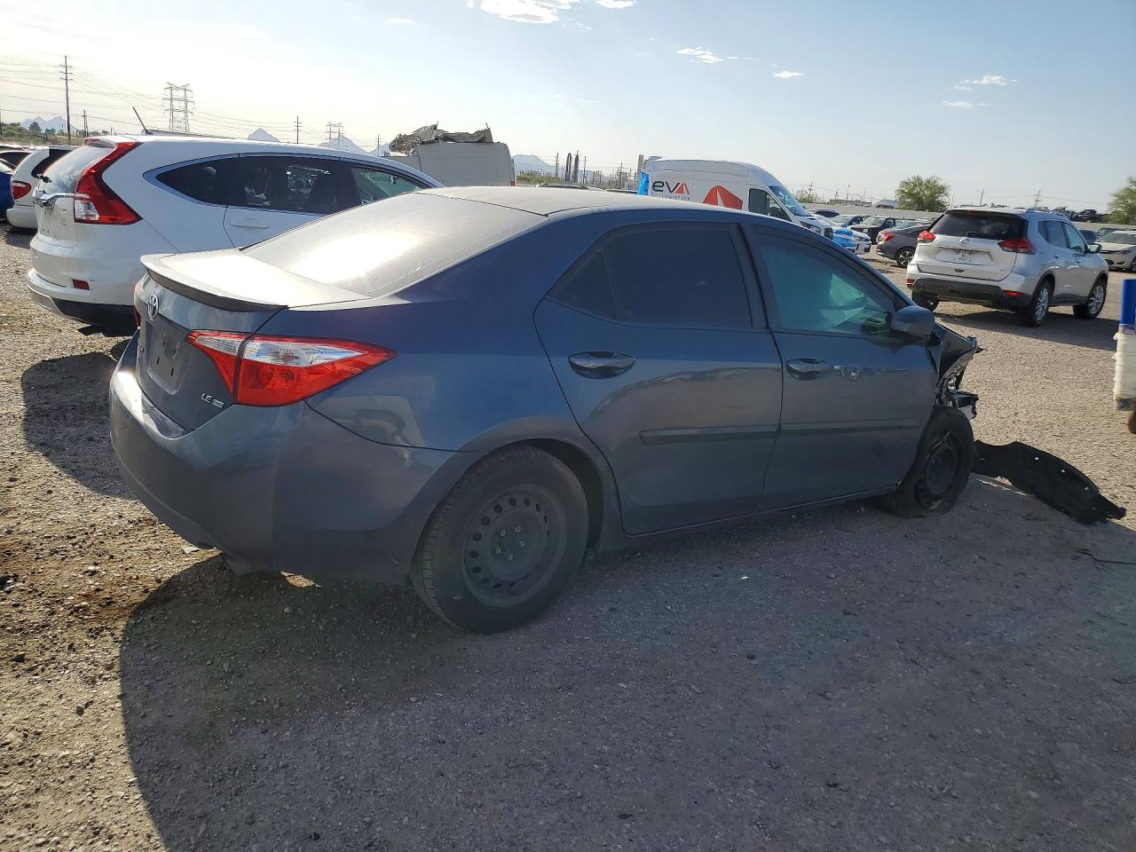 2014 Toyota Corolla Le Eco Gray vin: 2T1BPRHEXEC133001