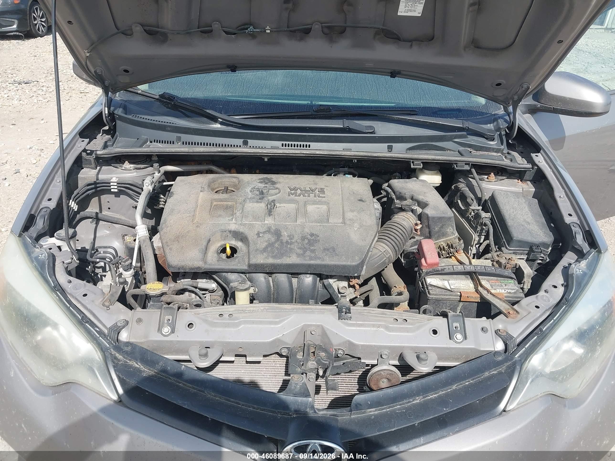 2014 Toyota Corolla Le Eco Cream vin: 2T1BPRHEXEC212863