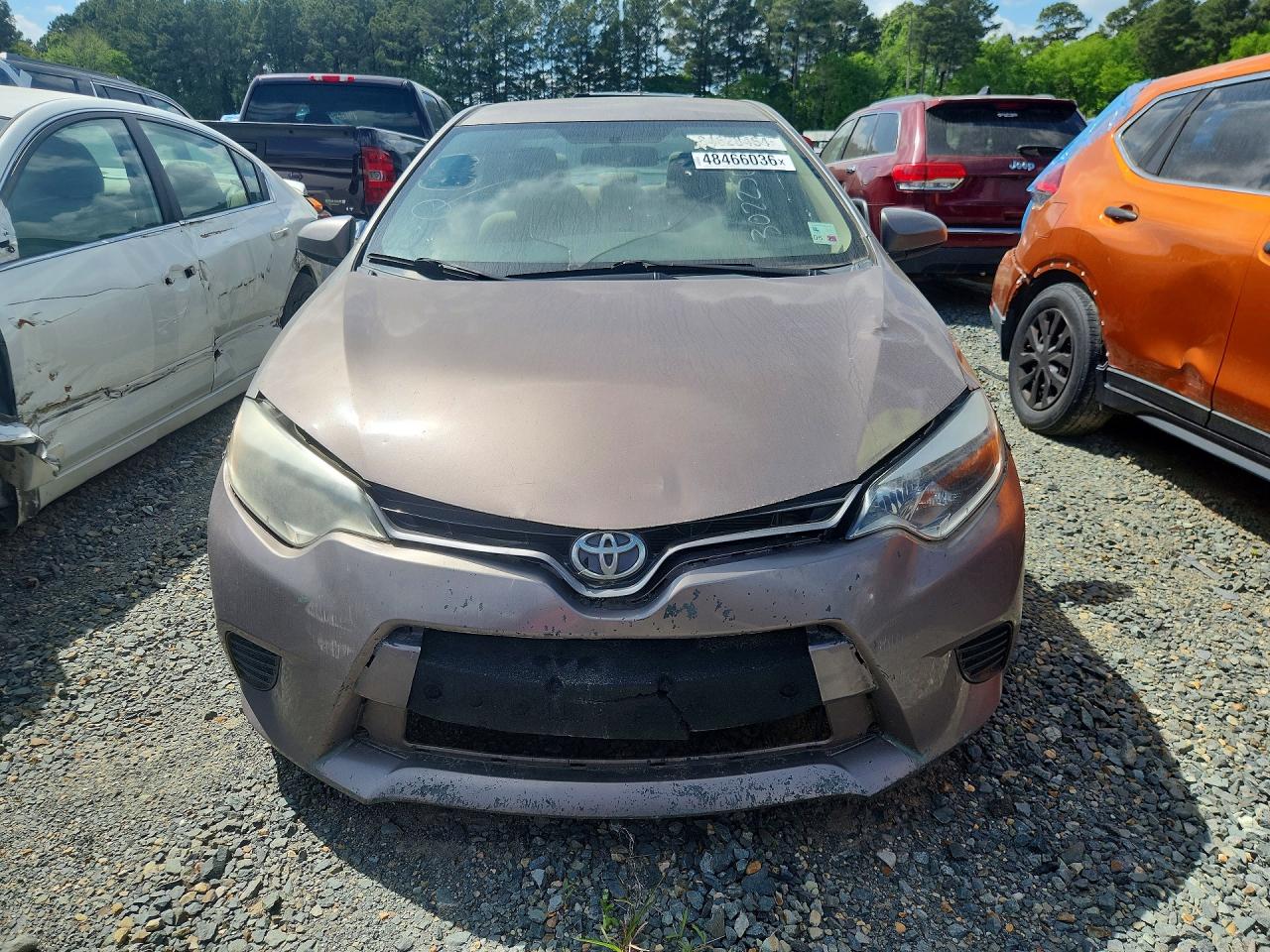 2015 Toyota Corolla Eco Tan vin: 2T1BPRHEXFC302256