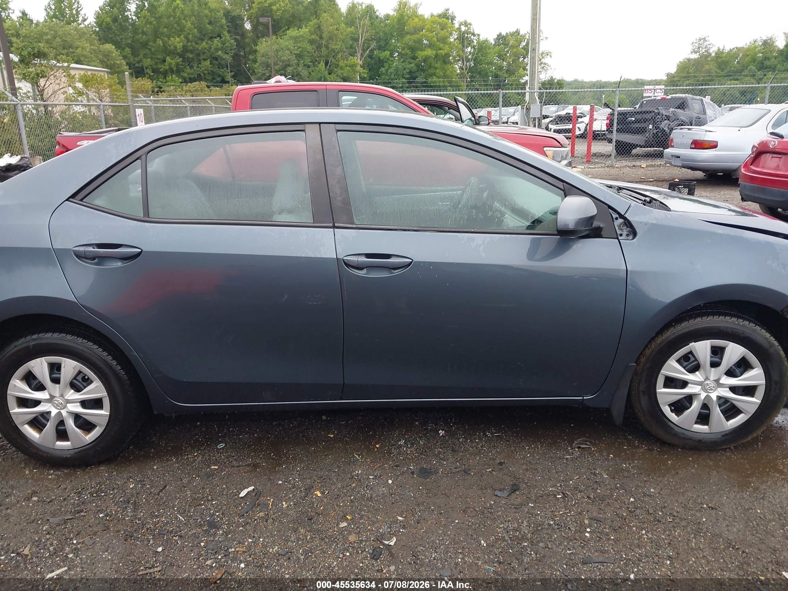 2015 Toyota Corolla Le Eco Green vin: 2T1BPRHEXFC304072